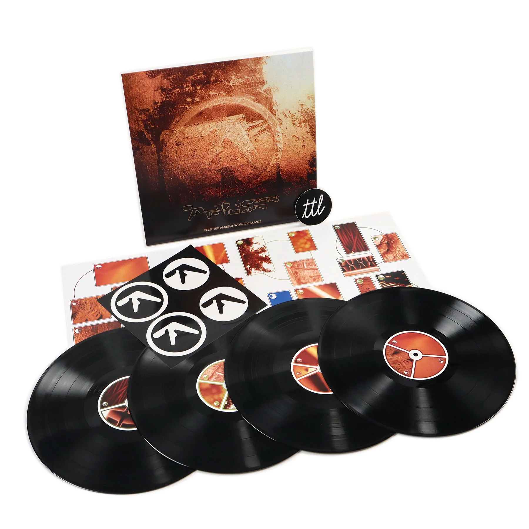 Aphex Twin: Selected Ambient Works Volume II - Expanded Edition Vinyl 4LP - Image 2