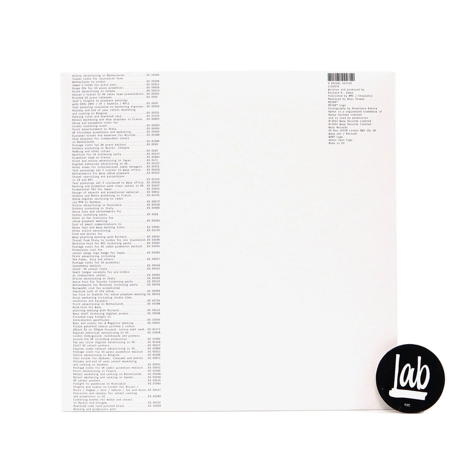 Aphex Twin: Syro Vinyl 3LP - Image 3