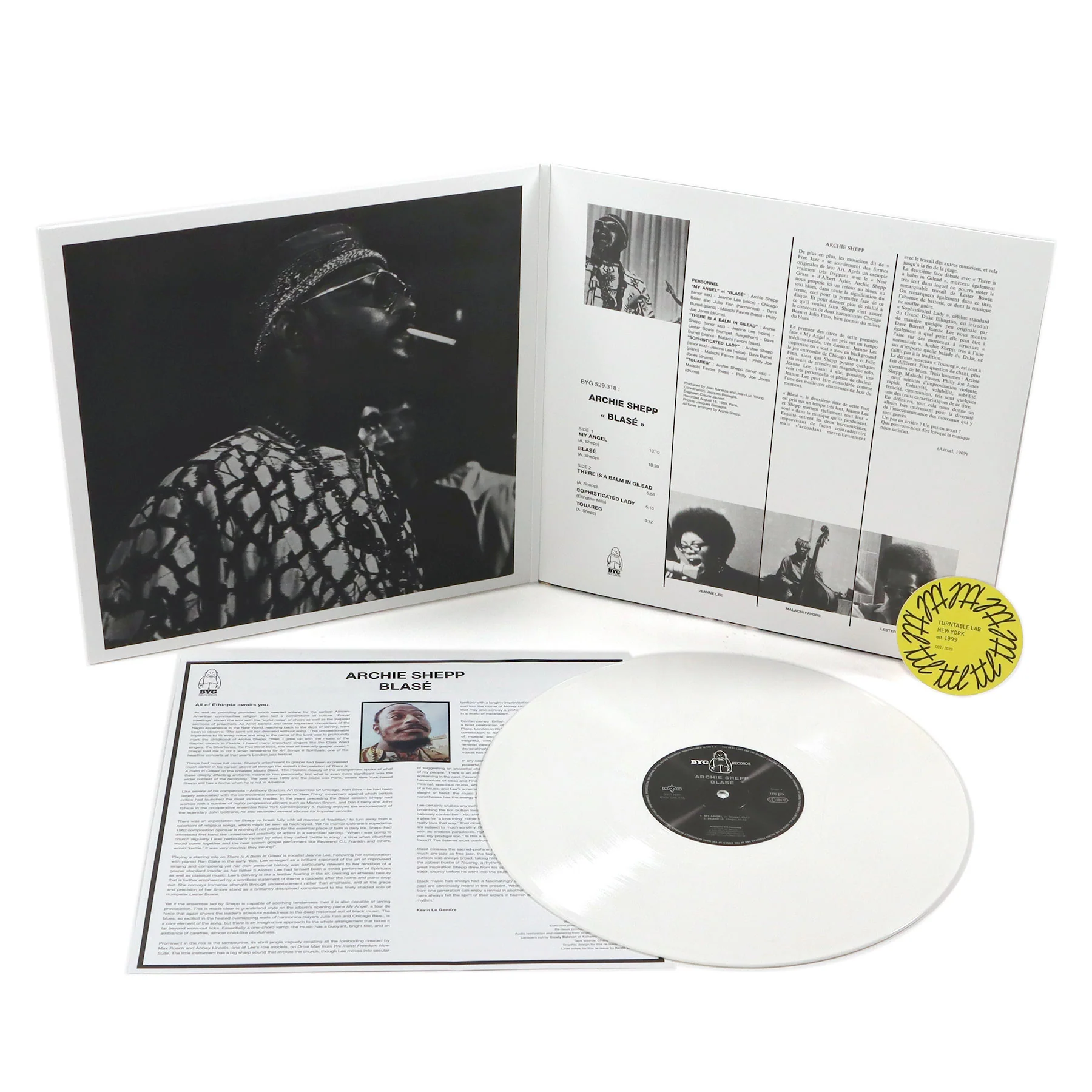 Archie Shepp: Blase (180g, Colored Vinyl) Vinyl LP - Image 2