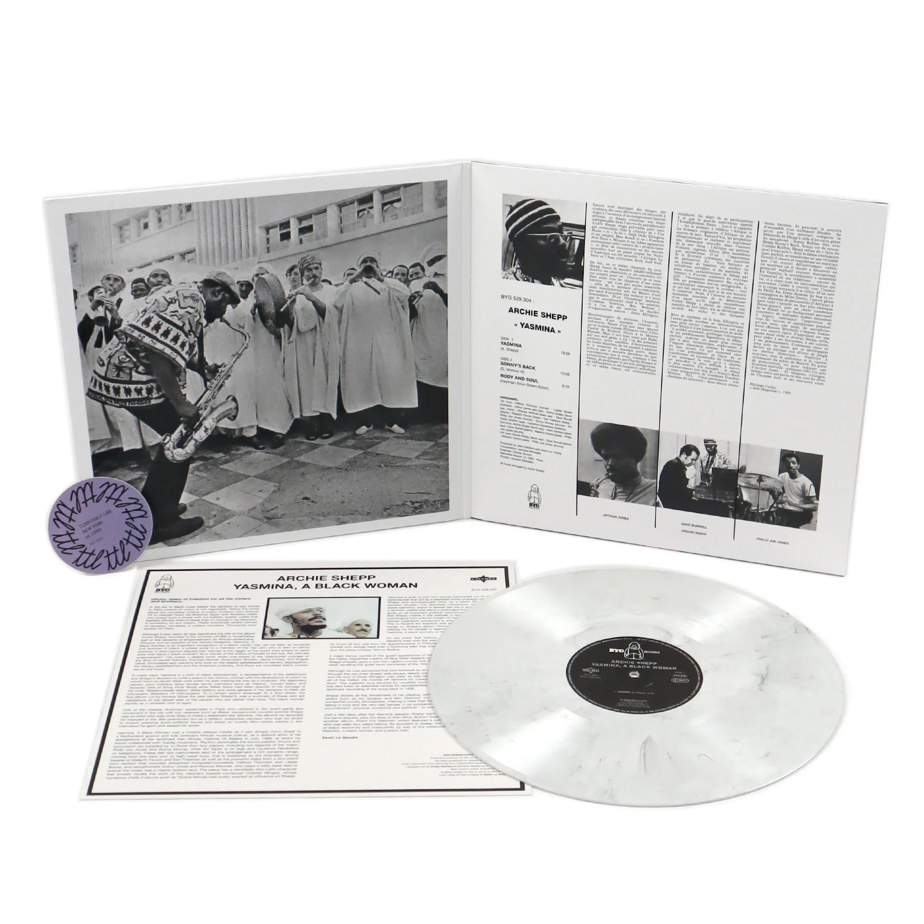 Archie Shepp: Yasmina, A Black Woman (180g, Colored Vinyl) Vinyl LP - Image 2