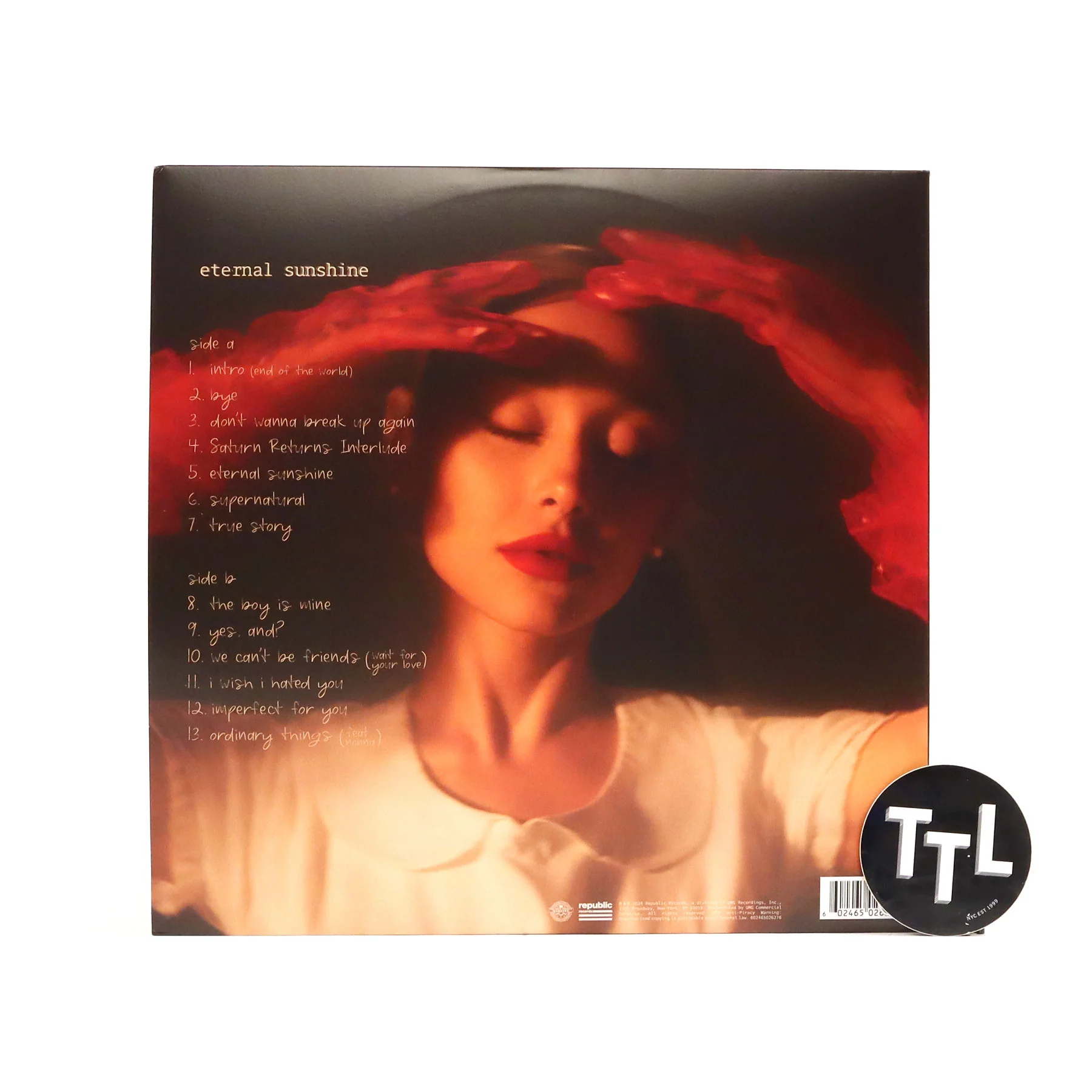 Ariana Grande: Eternal Sunshine (Colored Vinyl) Vinyl LP - Image 3