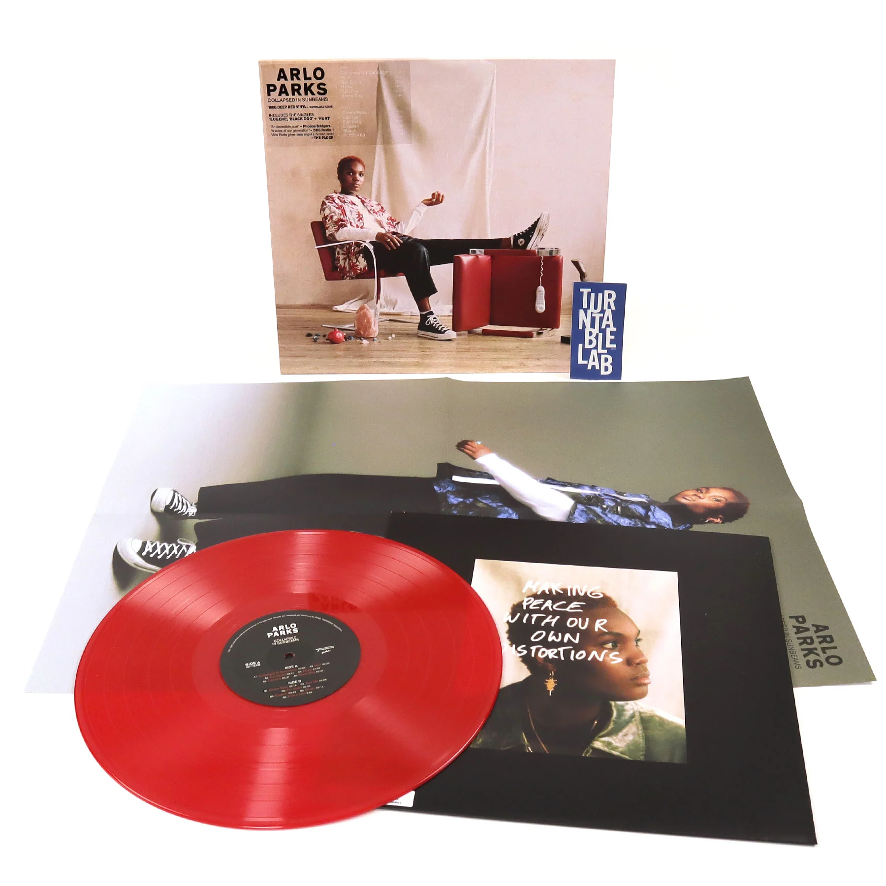 Arlo Parks: Collapsed In Sunbeams (180g, Red Colored Vinyl) Vinyl LP - Image 2