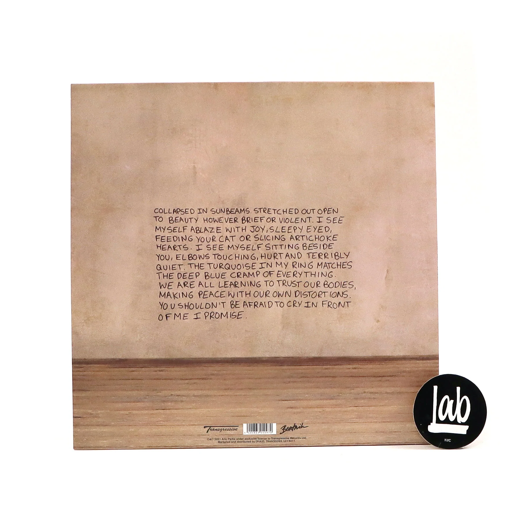 Arlo Parks: Collapsed In Sunbeams (180g, Red Colored Vinyl) Vinyl LP - Image 3
