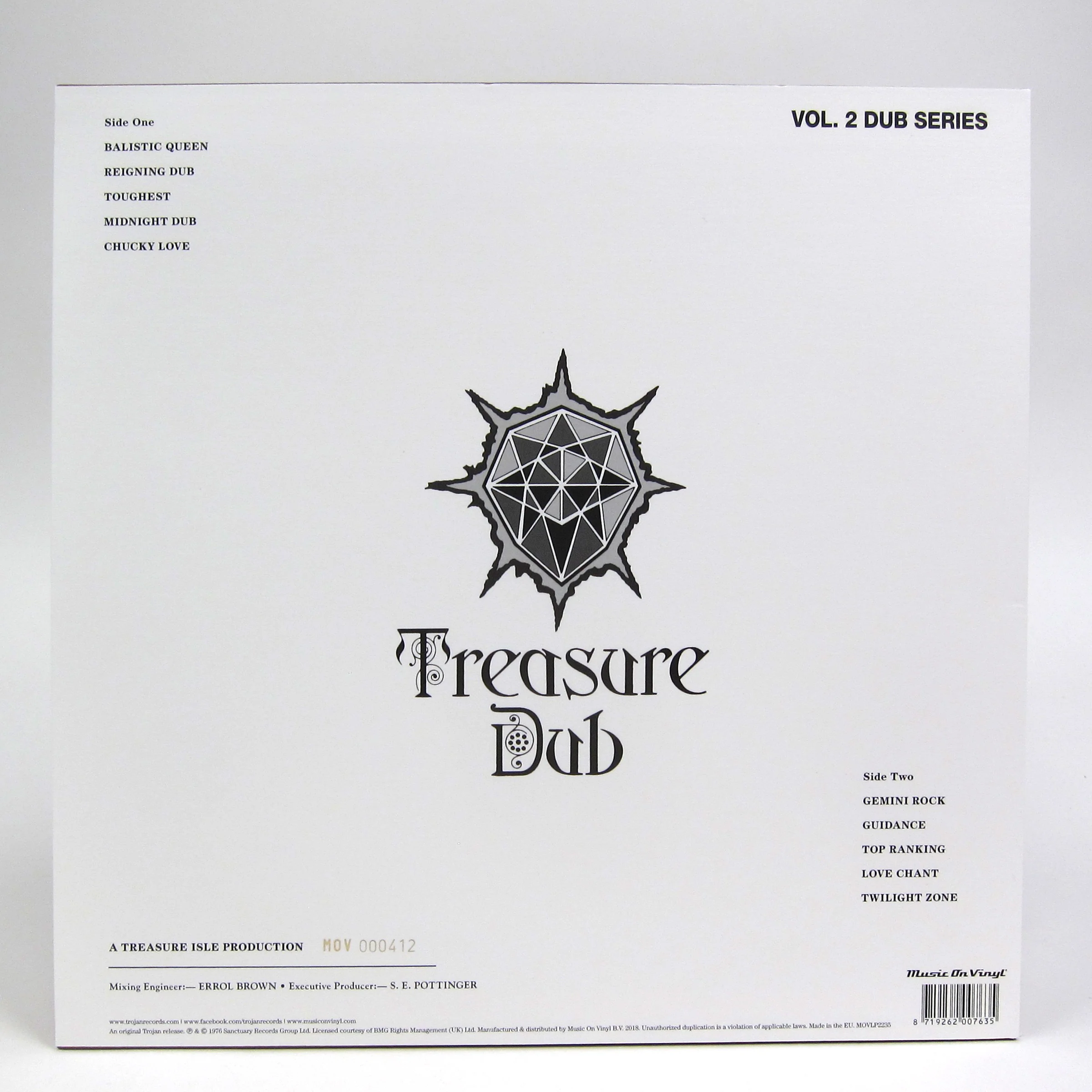 Arthur "Duke" Reid: Treasure Dub Vol.2 (Music On Vinyl 180g, Colored Vinyl) Vinyl LP - Image 2