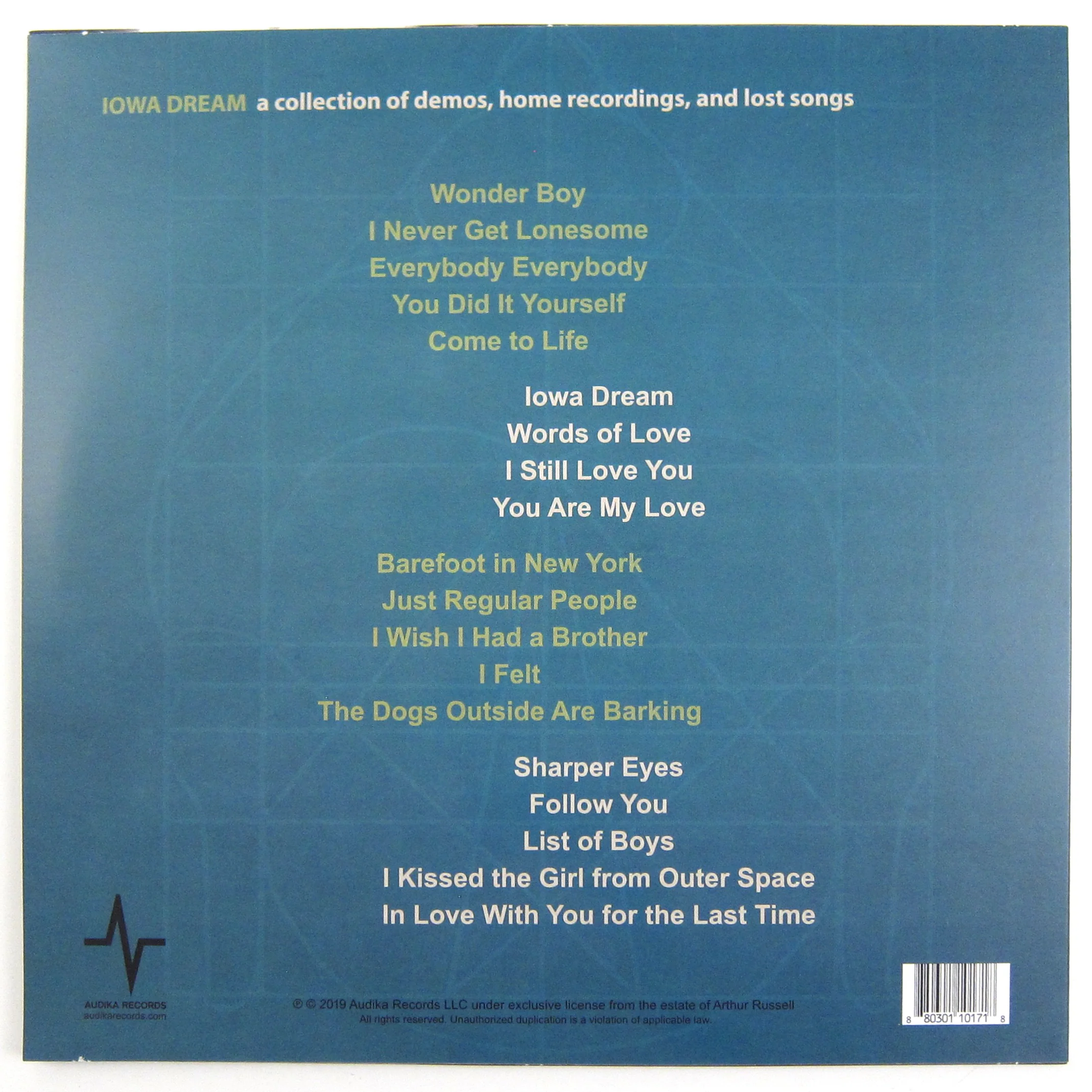 Arthur Russell: Iowa Dream Vinyl 2LP - Image 3