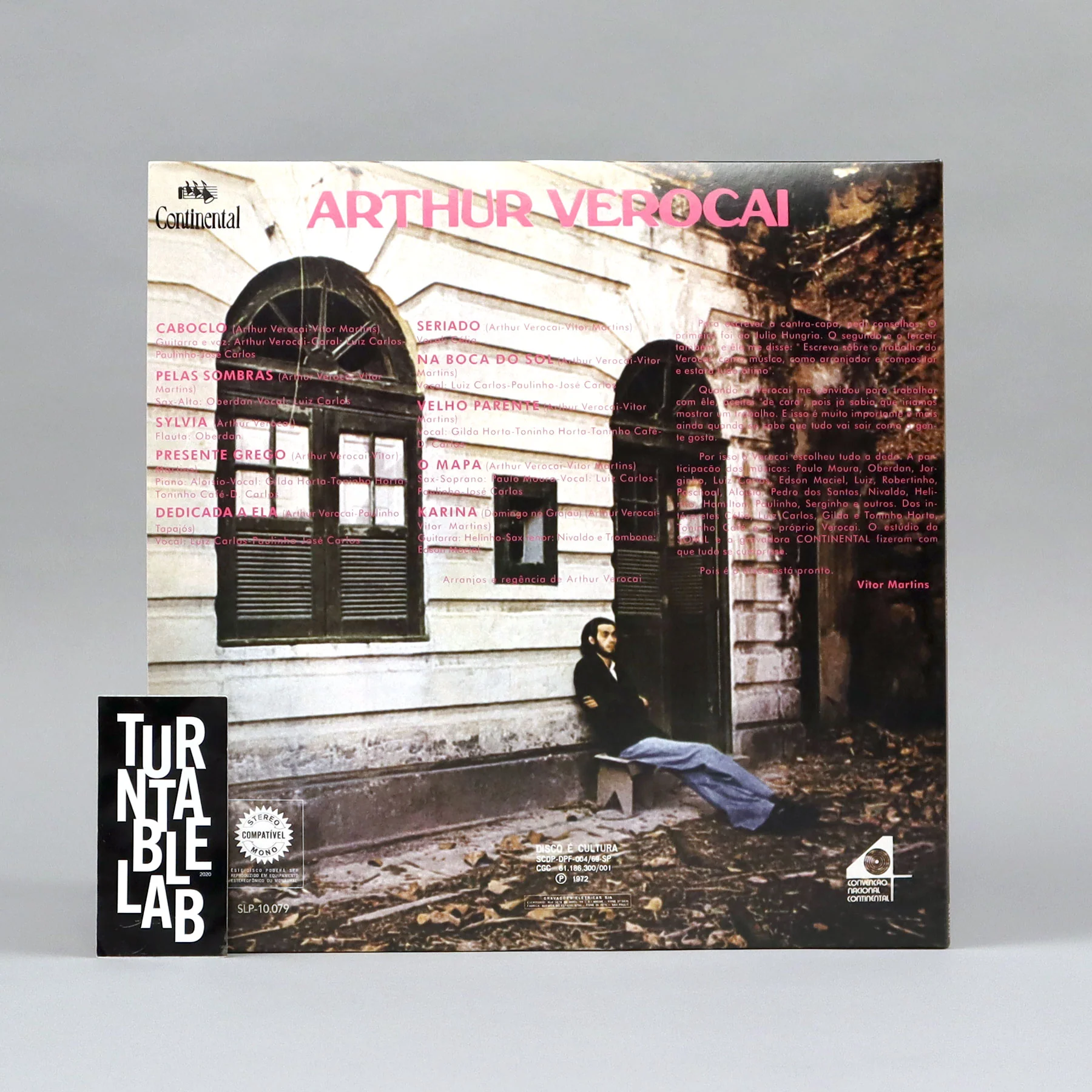 Arthur Verocai: Arthur Verocai (Clear Colored Vinyl) Vinyl LP - Turntable Lab Exclusive - Image 4