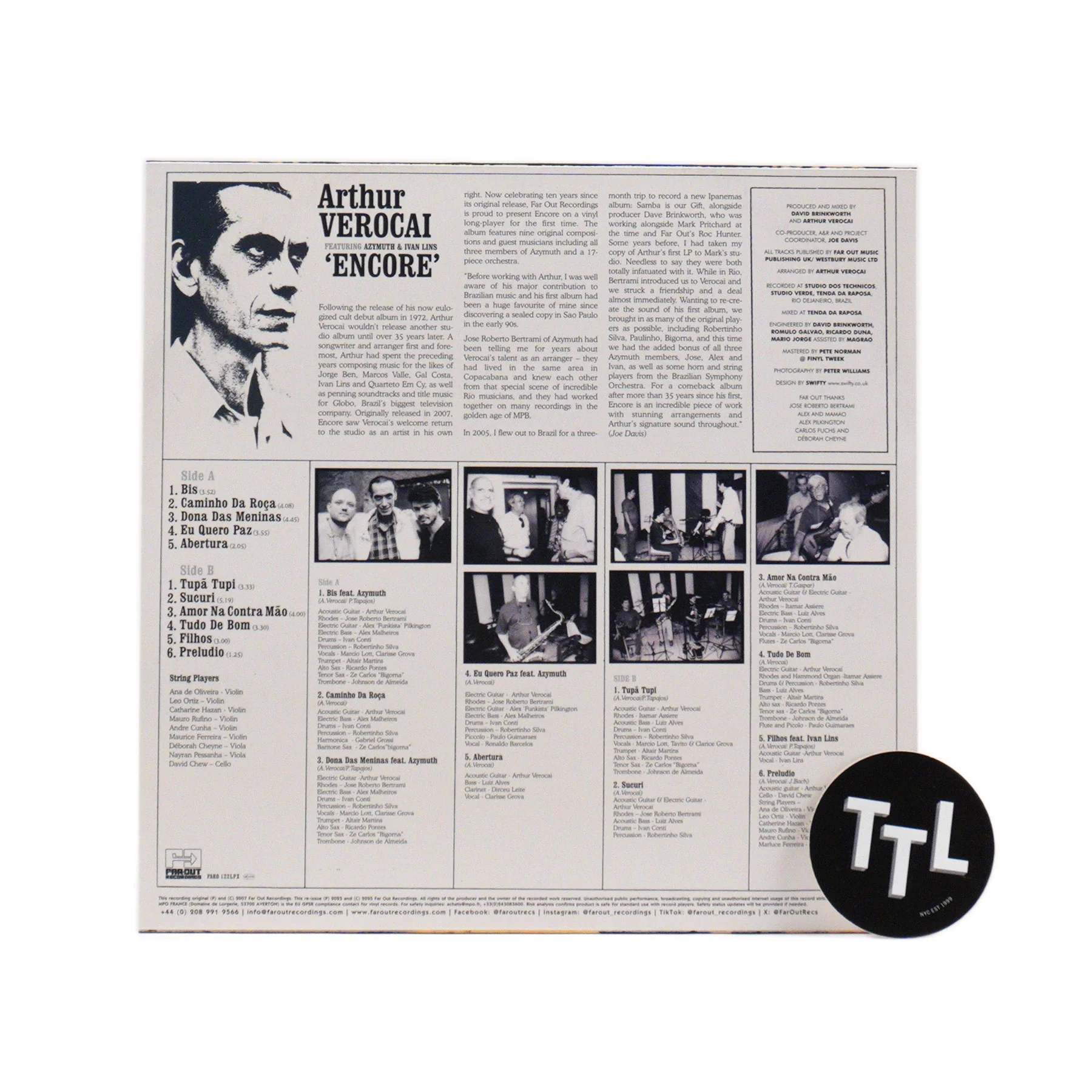 Arthur Verocai: Encore Vinyl LP - Image 2