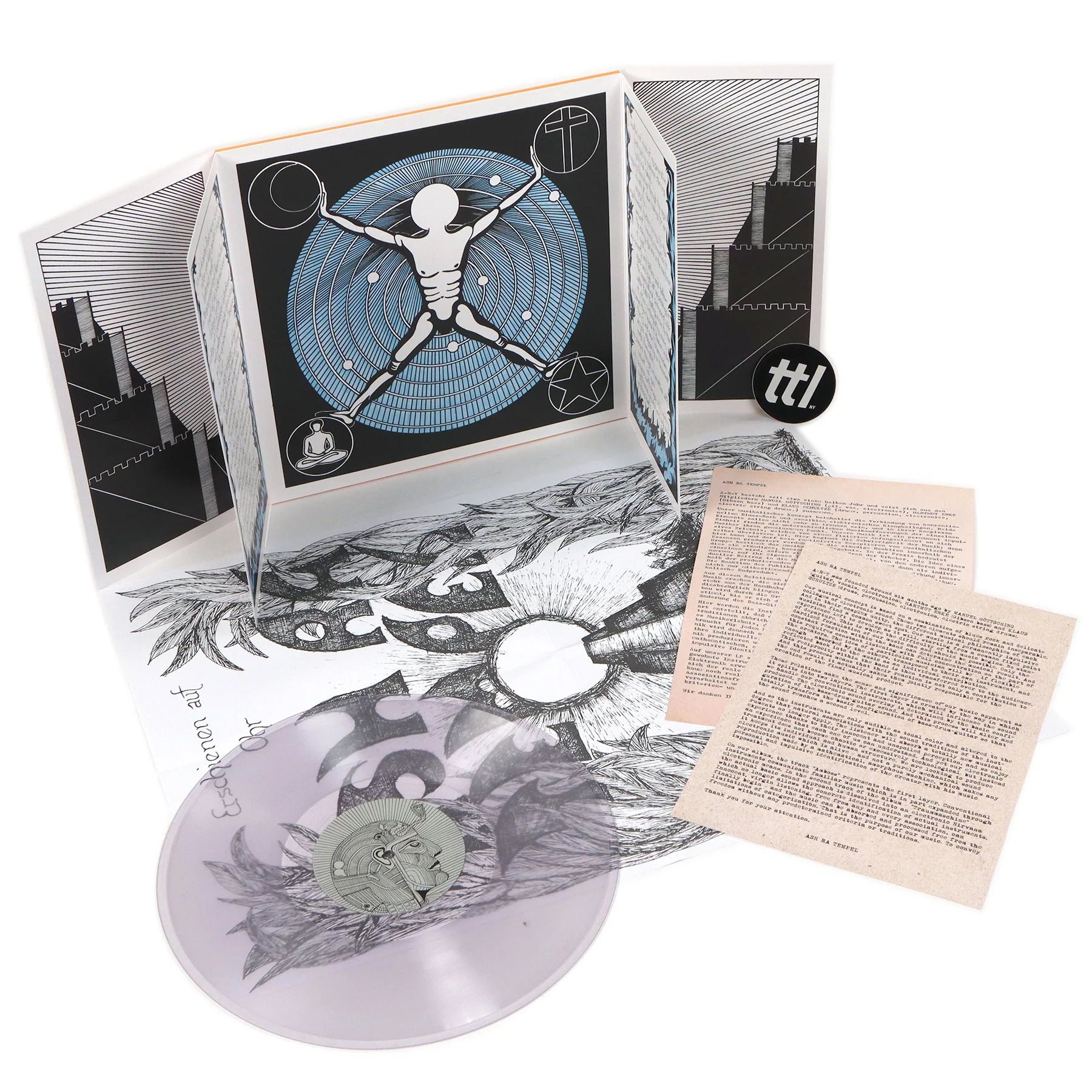Ash Ra Tempel: Ash Ra Tempel (Colored Vinyl) Vinyl LP - Image 2