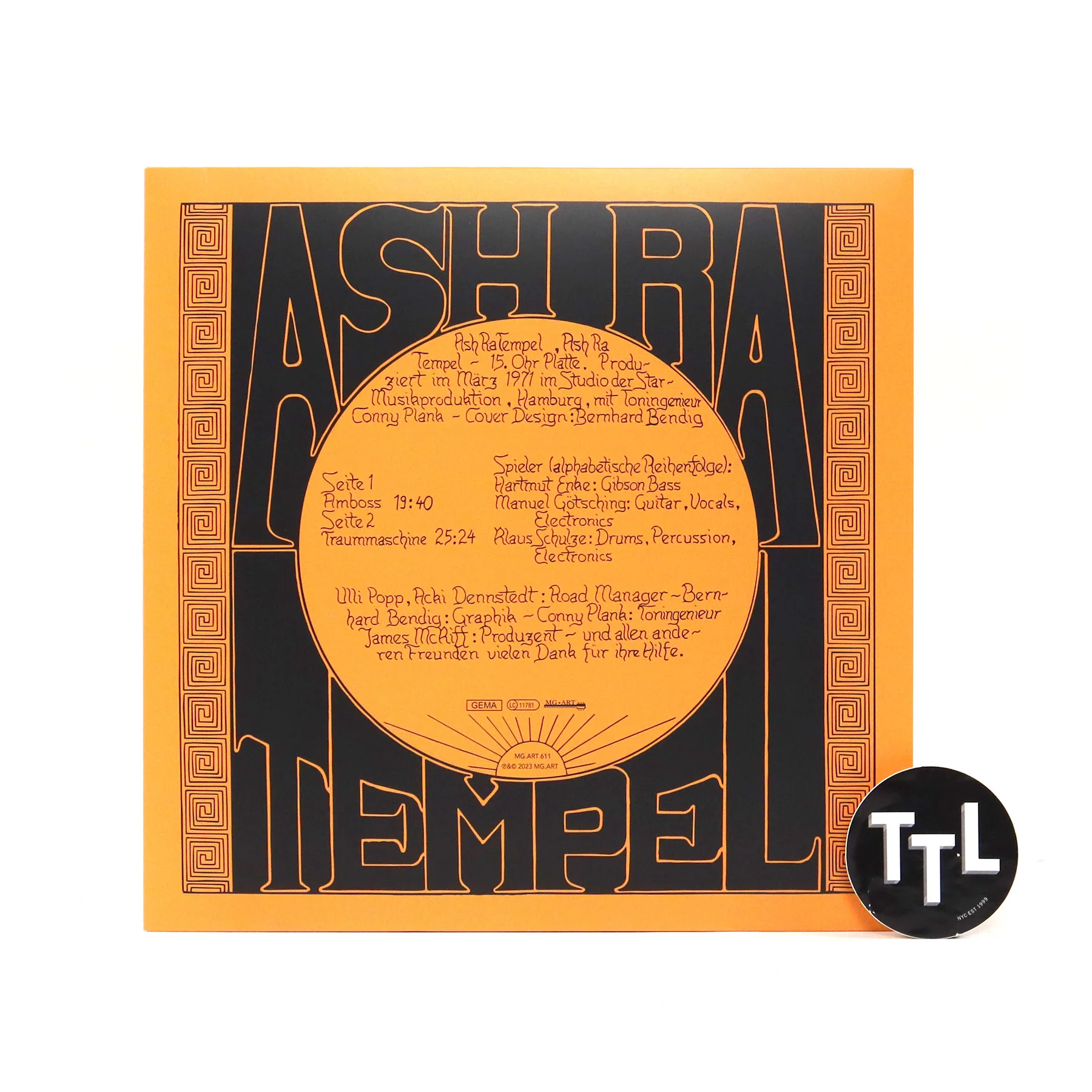 Ash Ra Tempel: Ash Ra Tempel (Colored Vinyl) Vinyl LP - Image 3