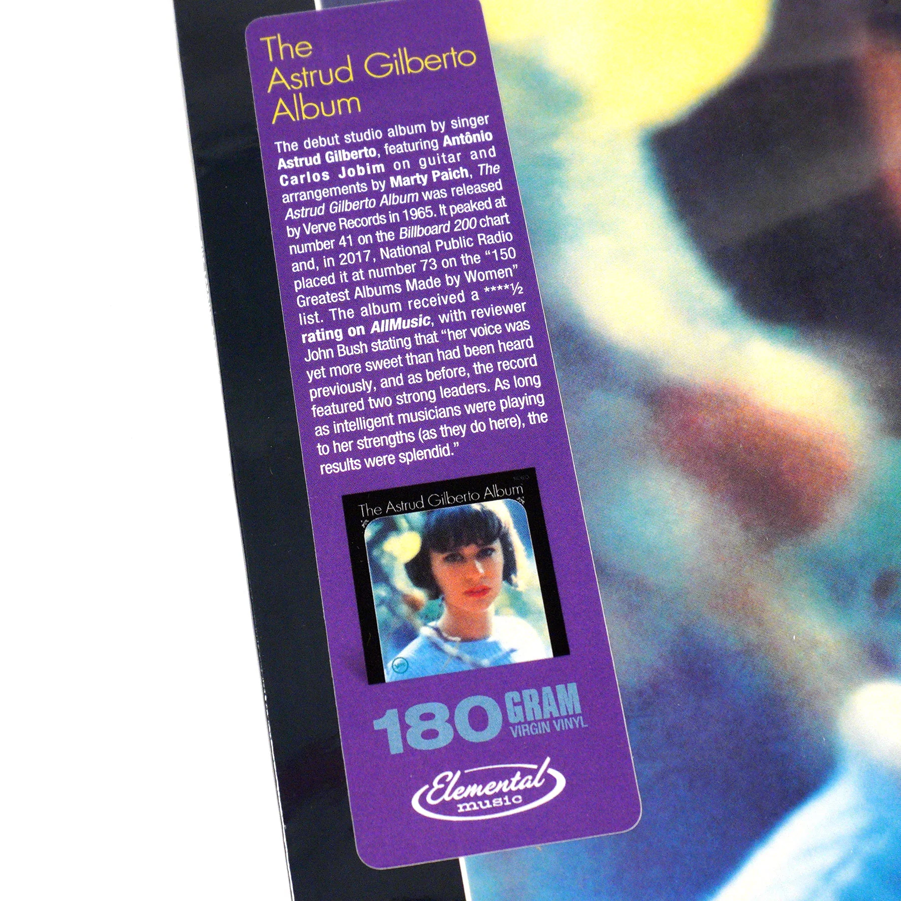 Astrud Gilberto: The Astrud Gilberto Album (180g, Import) Vinyl LP - Image 3