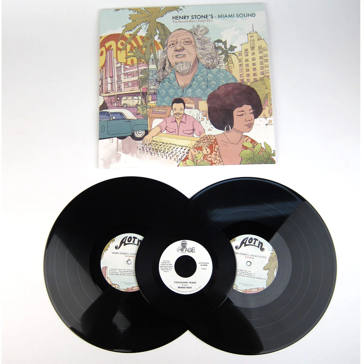 Athens Of The North: Henry Stone's Miami Sound (The Record Man's Finest 45's) Vinyl 2LP+7" - Image 2