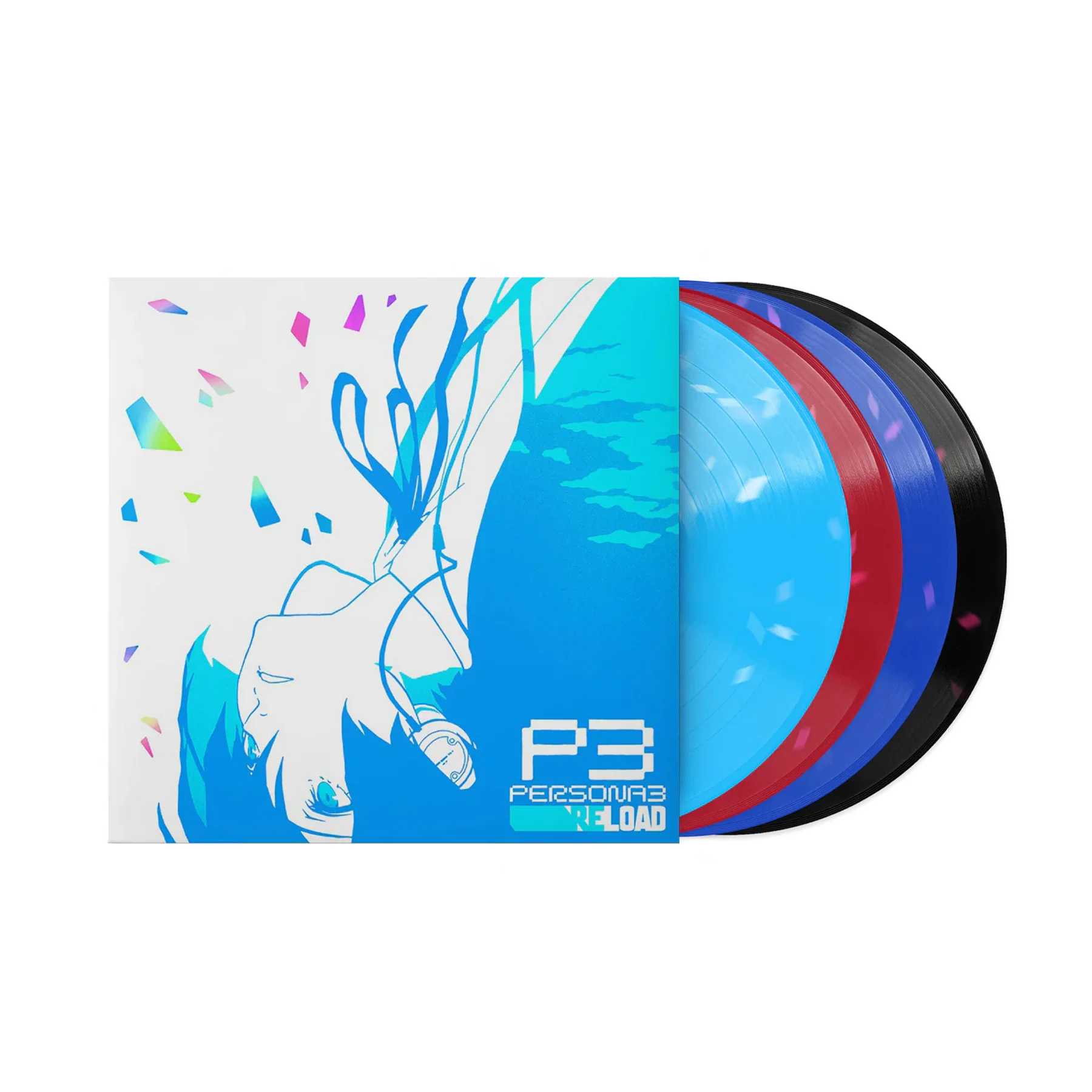 Atlus Sound Team: Persona 3 Reload Soundtrack (Colored Vinyl) Vinyl 4LP Boxset - Image 3