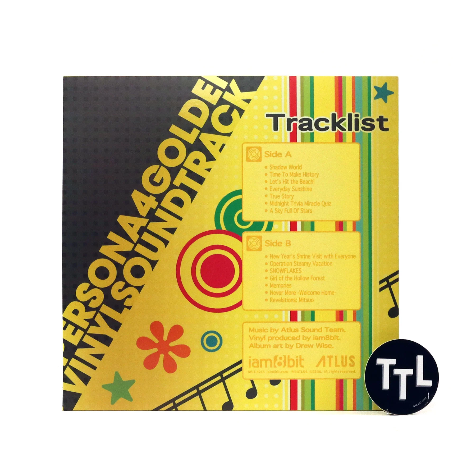 Atlus Sound Team: Persona 4 Golden Soundtrack (Colored Vinyl) Vinyl LP - Image 4