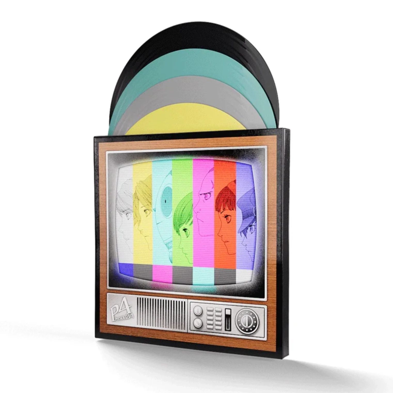 Atlus Sound Team: Persona 4 Soundtrack (Colored Vinyl) Vinyl 4LP - Image 3