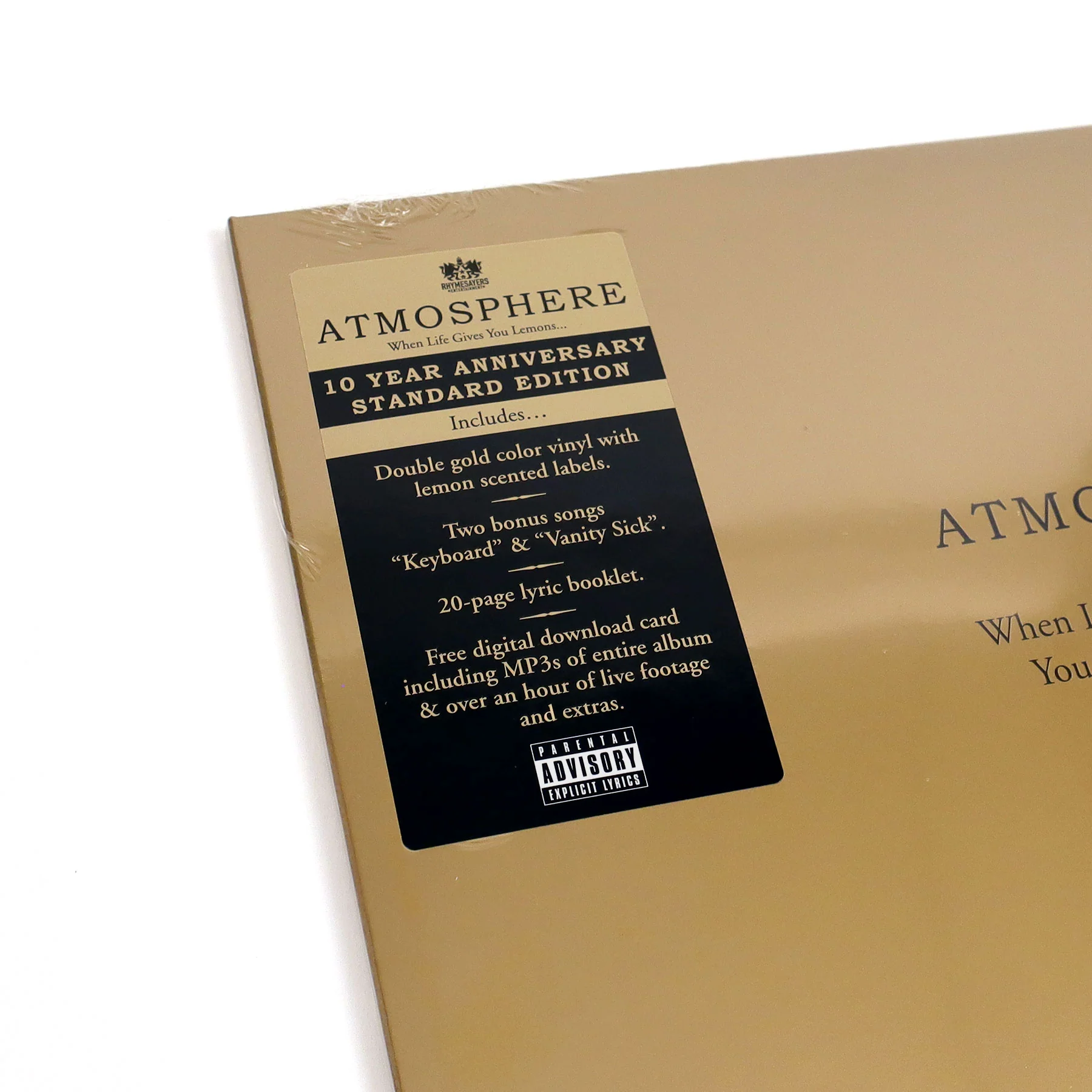 Atmosphere: When Life Gives You Lemons... (Gold Colored Vinyl) Vinyl 2LP - Image 4