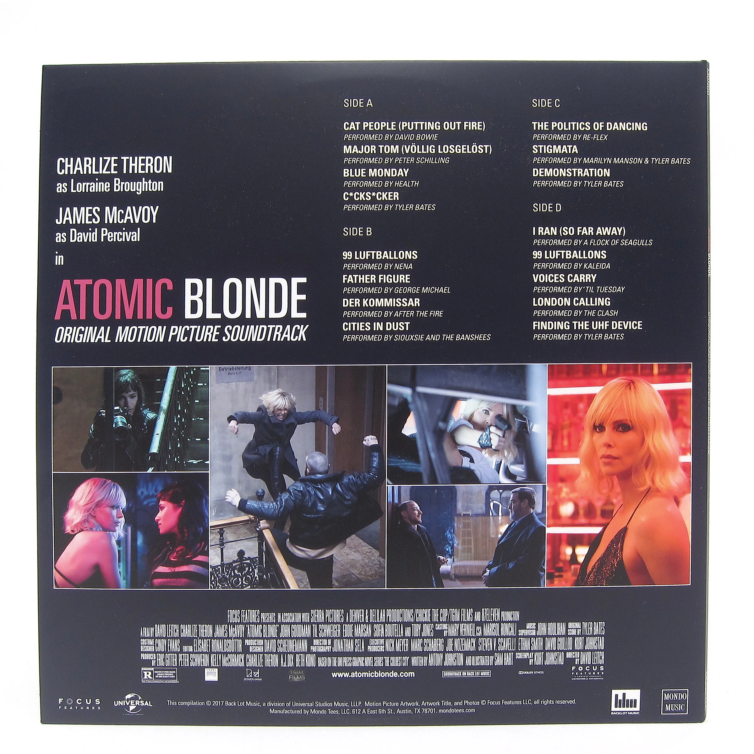 Atomic Blonde: Atomic Blonde Soundtrack (Colored Vinyl) Vinyl 2LP - Image 3