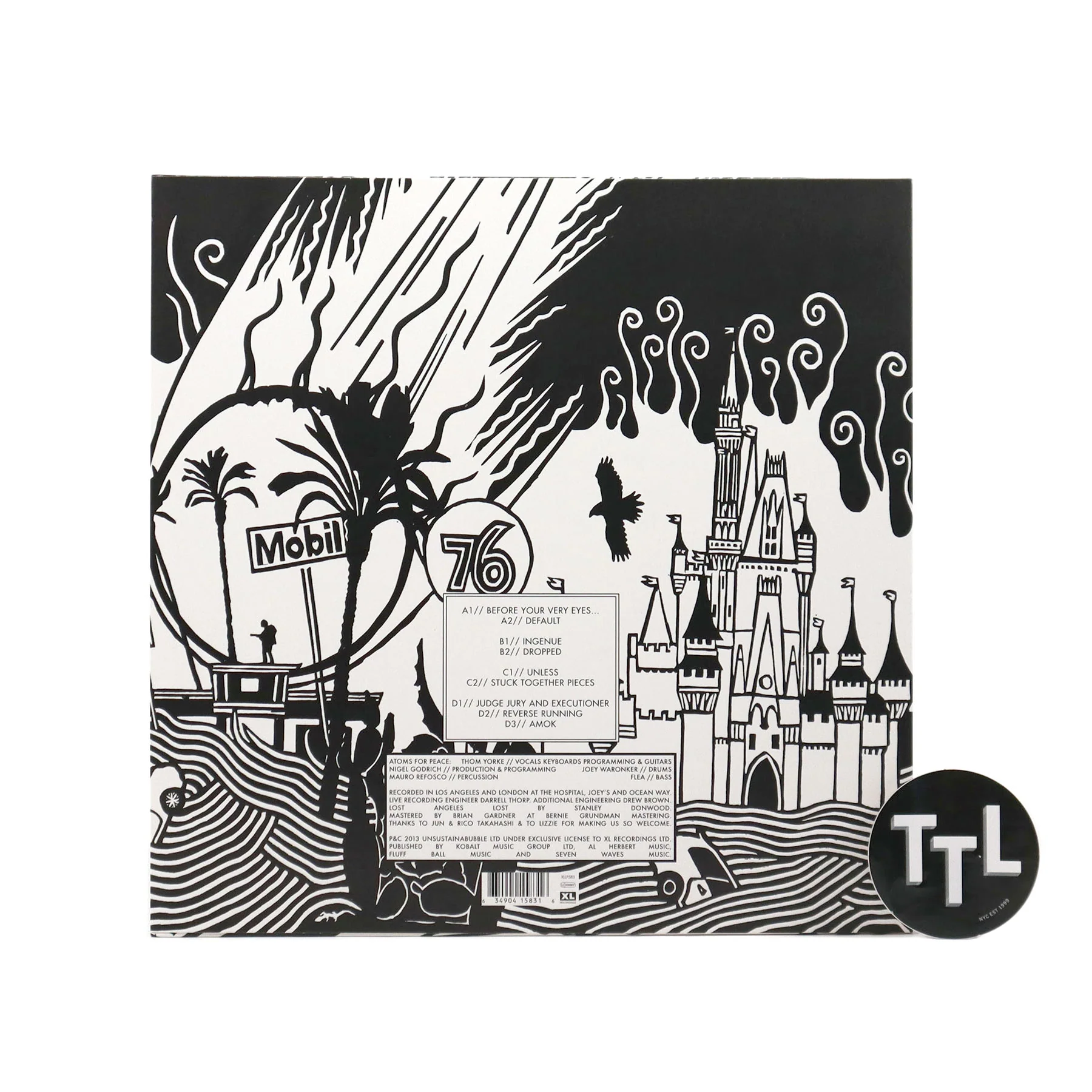 Atoms For Peace: Amok Vinyl 2LP - Image 4