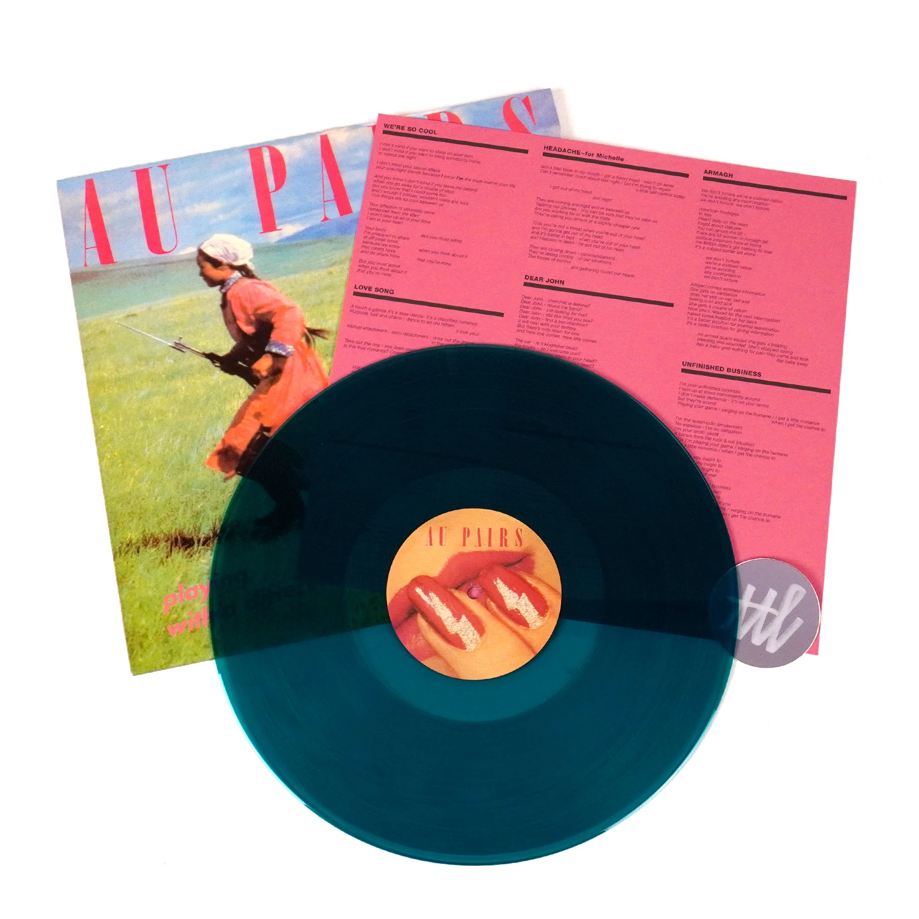 Au Pairs: Playing With A Different... (180g, Green Colored Vinyl) Vinyl LP - Image 2