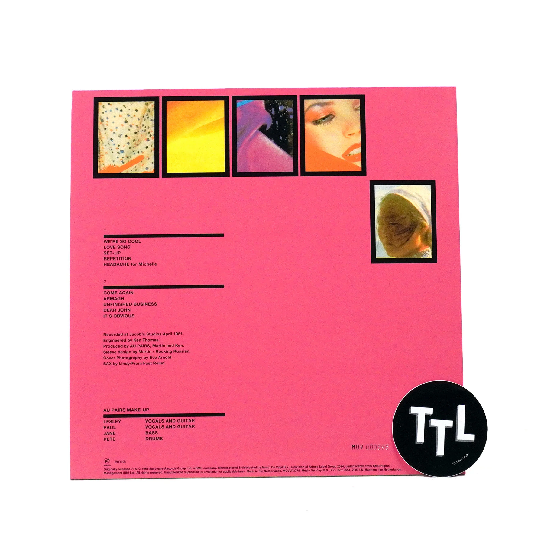 Au Pairs: Playing With A Different... (180g, Green Colored Vinyl) Vinyl LP - Image 3