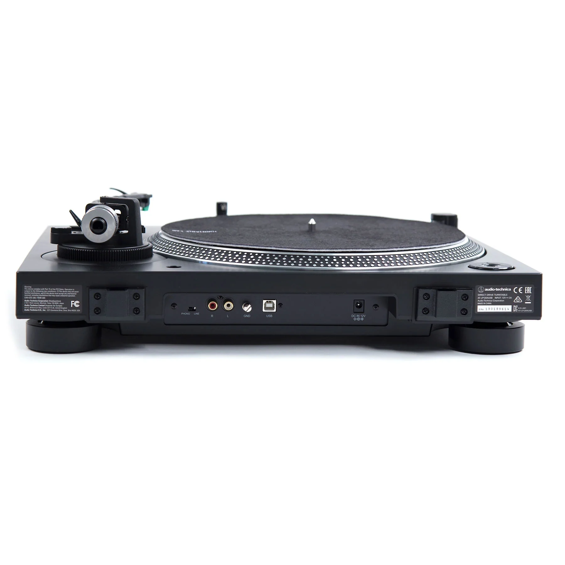 Audio-Technica: AT-LP120XBT-USB-BK Direct Drive Turntable w/ Bluetooth - Image 4