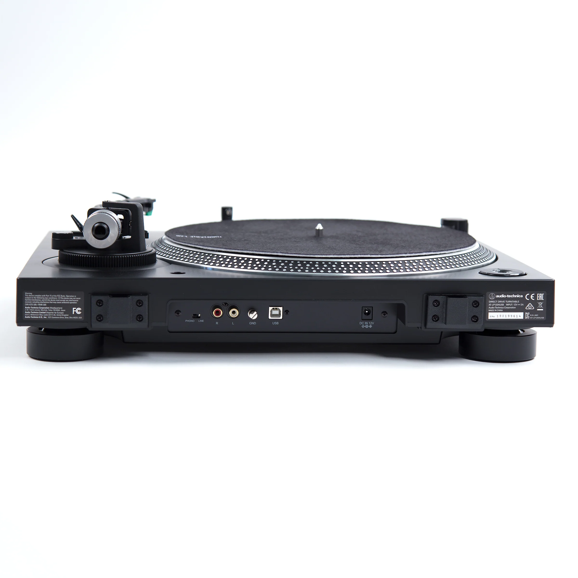 Audio-Technica: AT-LP120XUSB-BK Direct Drive Turntable - Image 4
