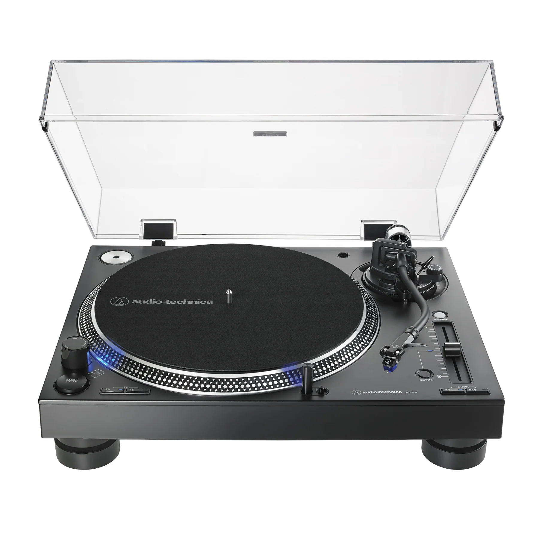 Audio-Technica: AT-LP140XP-BK Direct Drive DJ Turntable - Black - Image 3