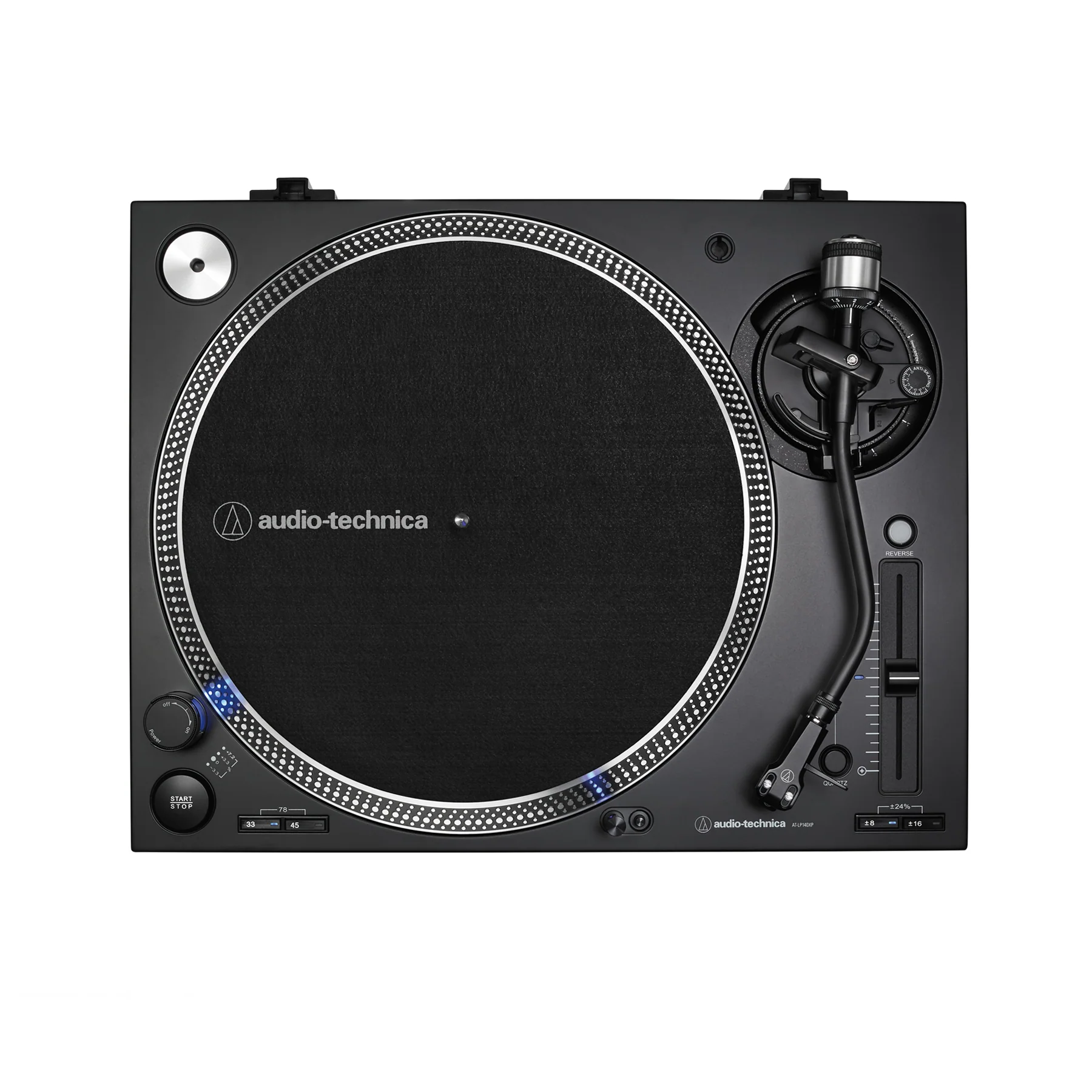 Audio-Technica: AT-LP140XP-BK Direct Drive DJ Turntable - Black - Image 5
