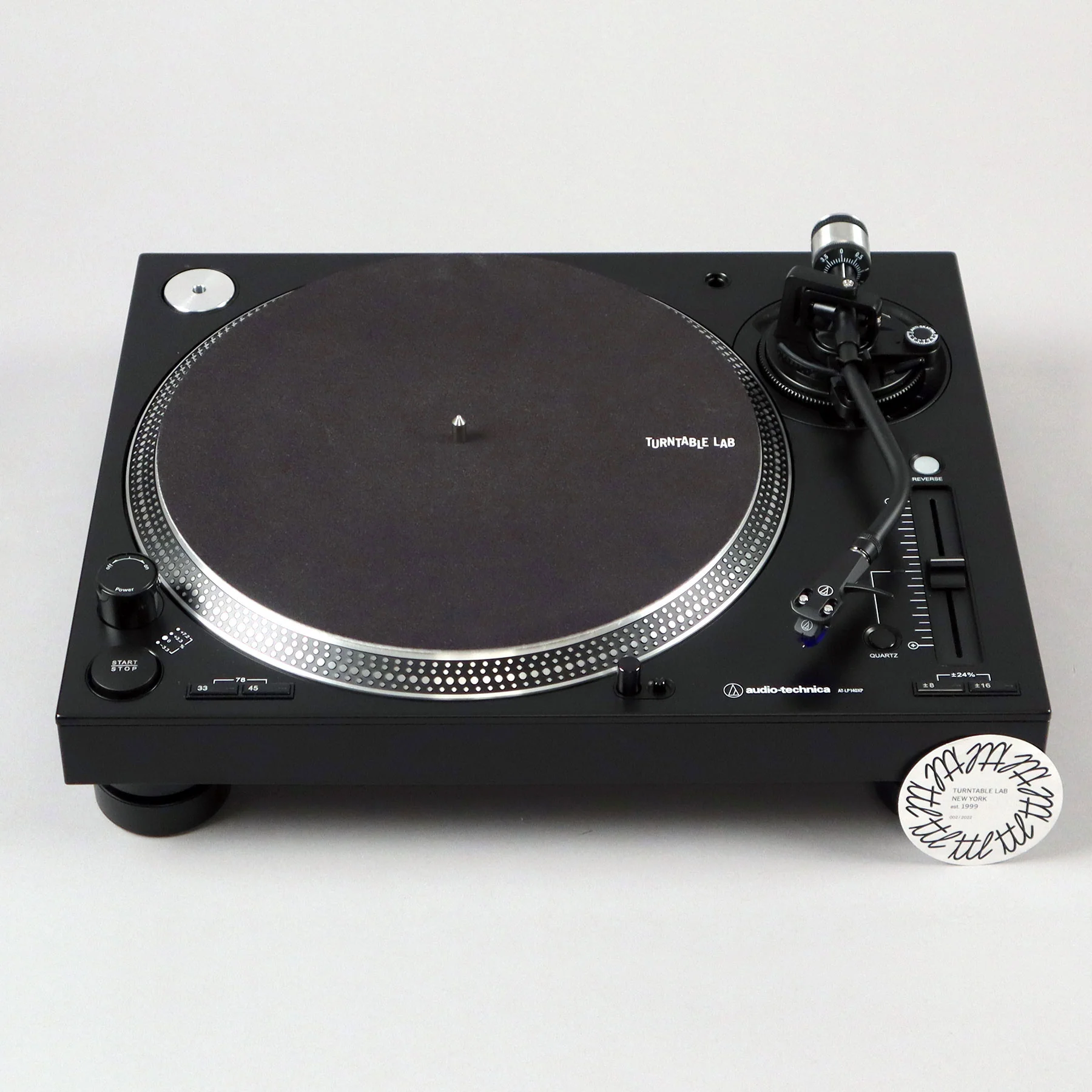 Audio-Technica: AT-LP140XP-BK Direct Drive DJ Turntable - Black - Image 6