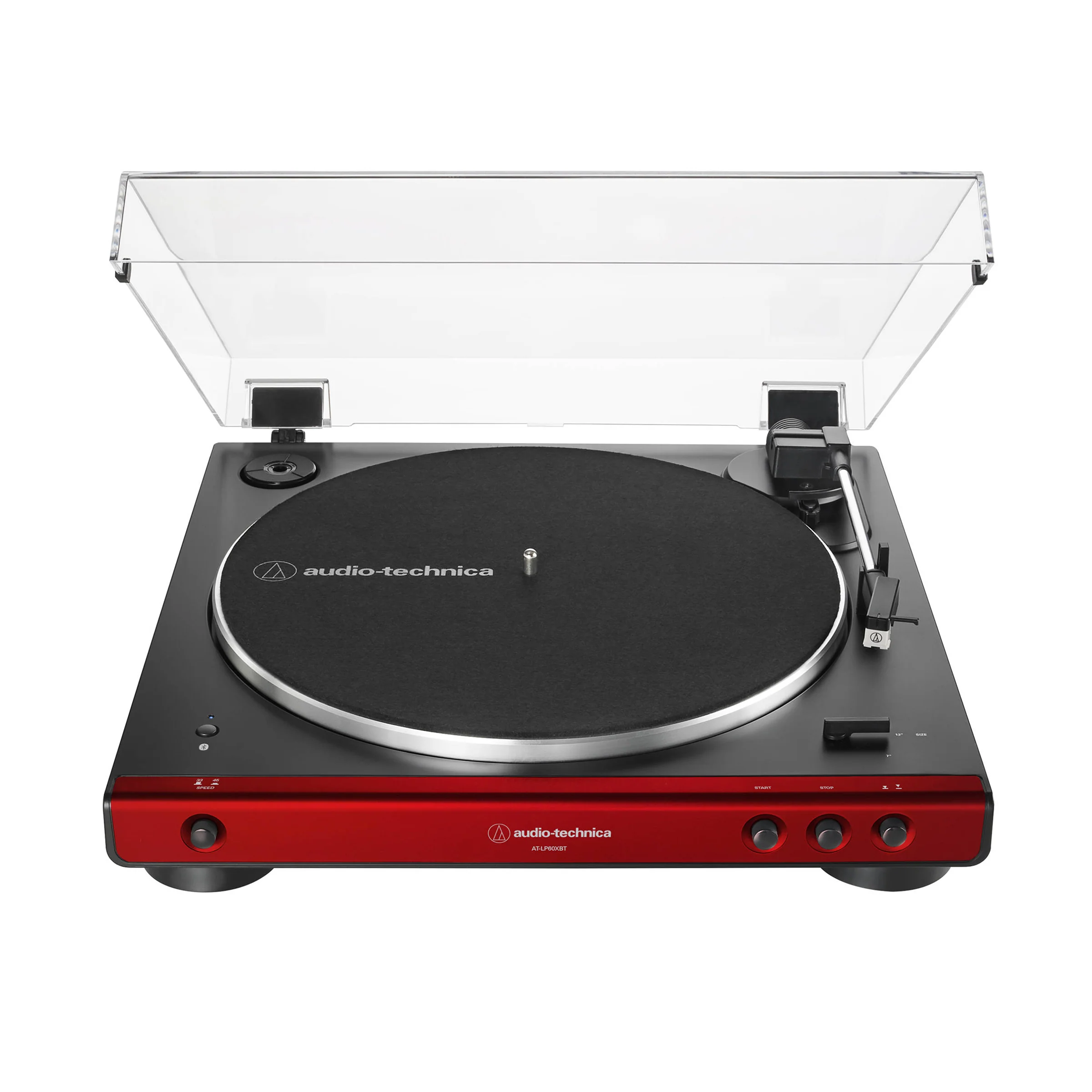 Audio-Technica: AT-LP60XBT-RD Automatic Bluetooth Turntable - Red / Black - Image 5