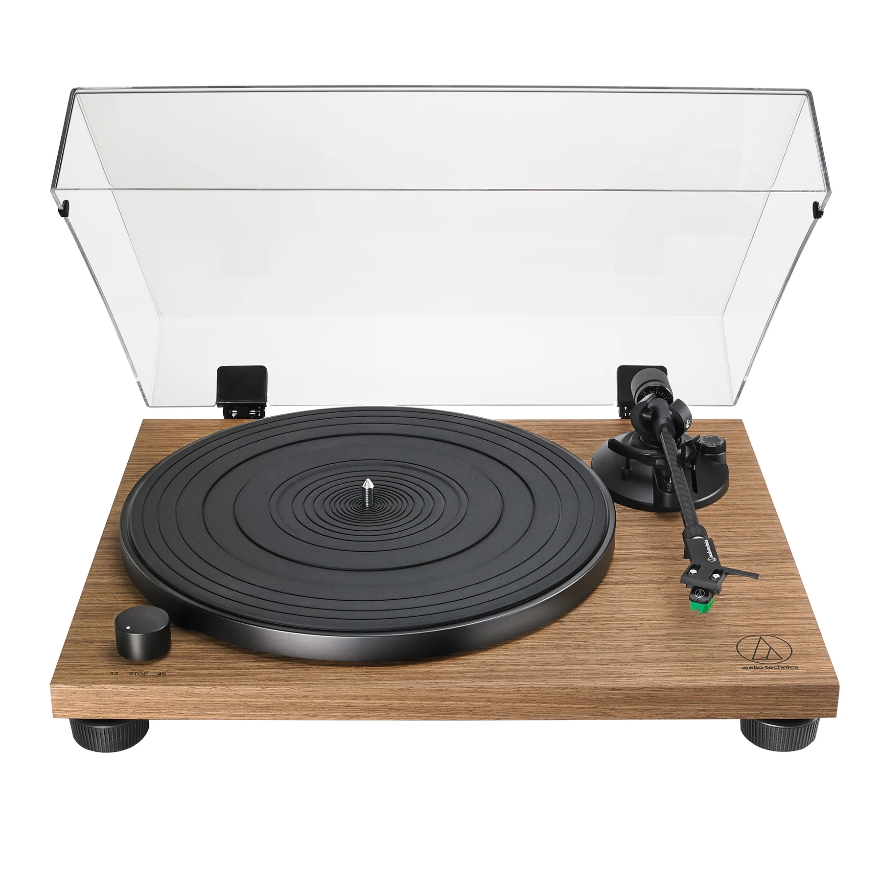 Audio-Technica: AT-LPW40WN Turntable - Walnut - Image 4