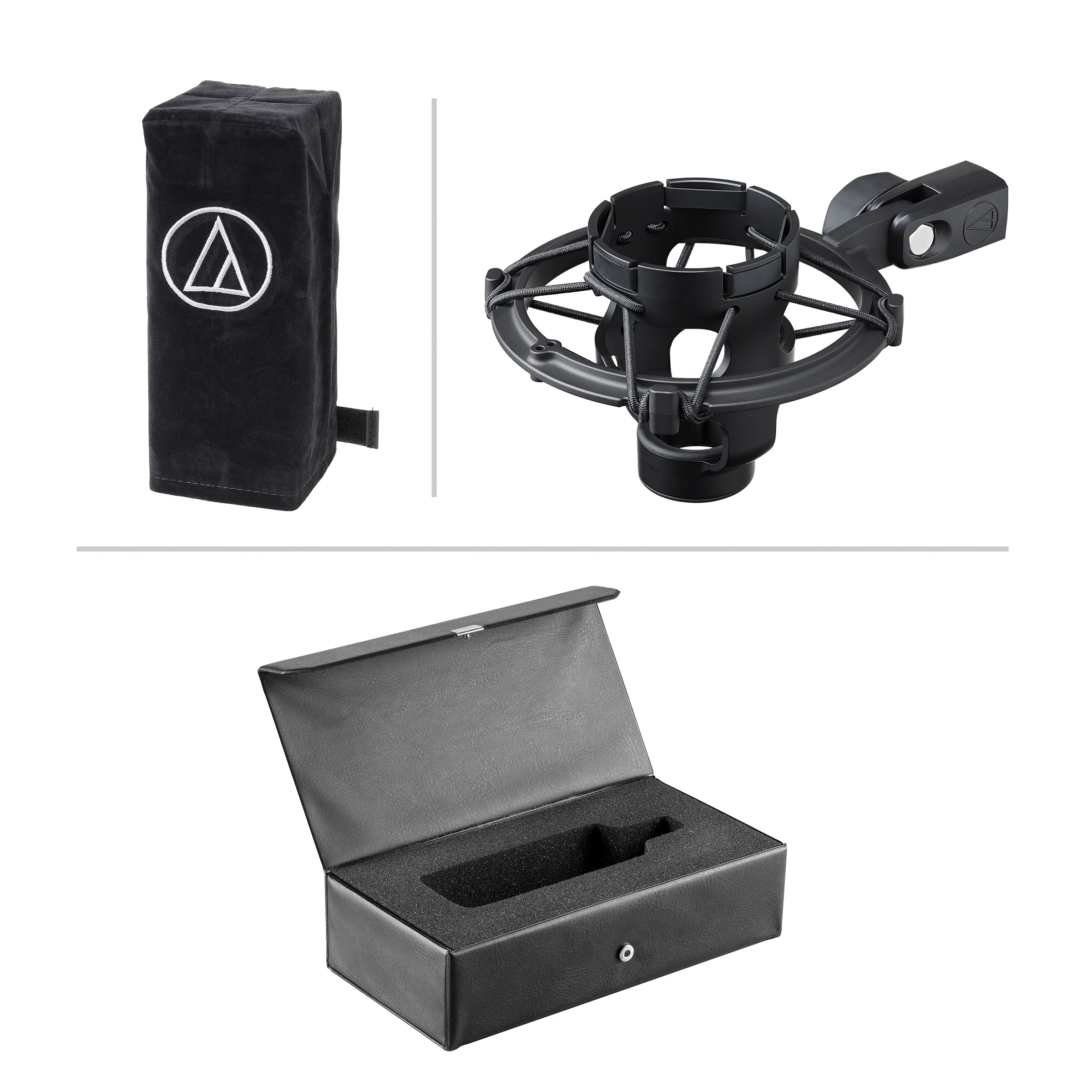 Audio-Technica Pro: AT4040 Cardioid Condenser Microphone w/ AT8449 Shock Mount - Image 3