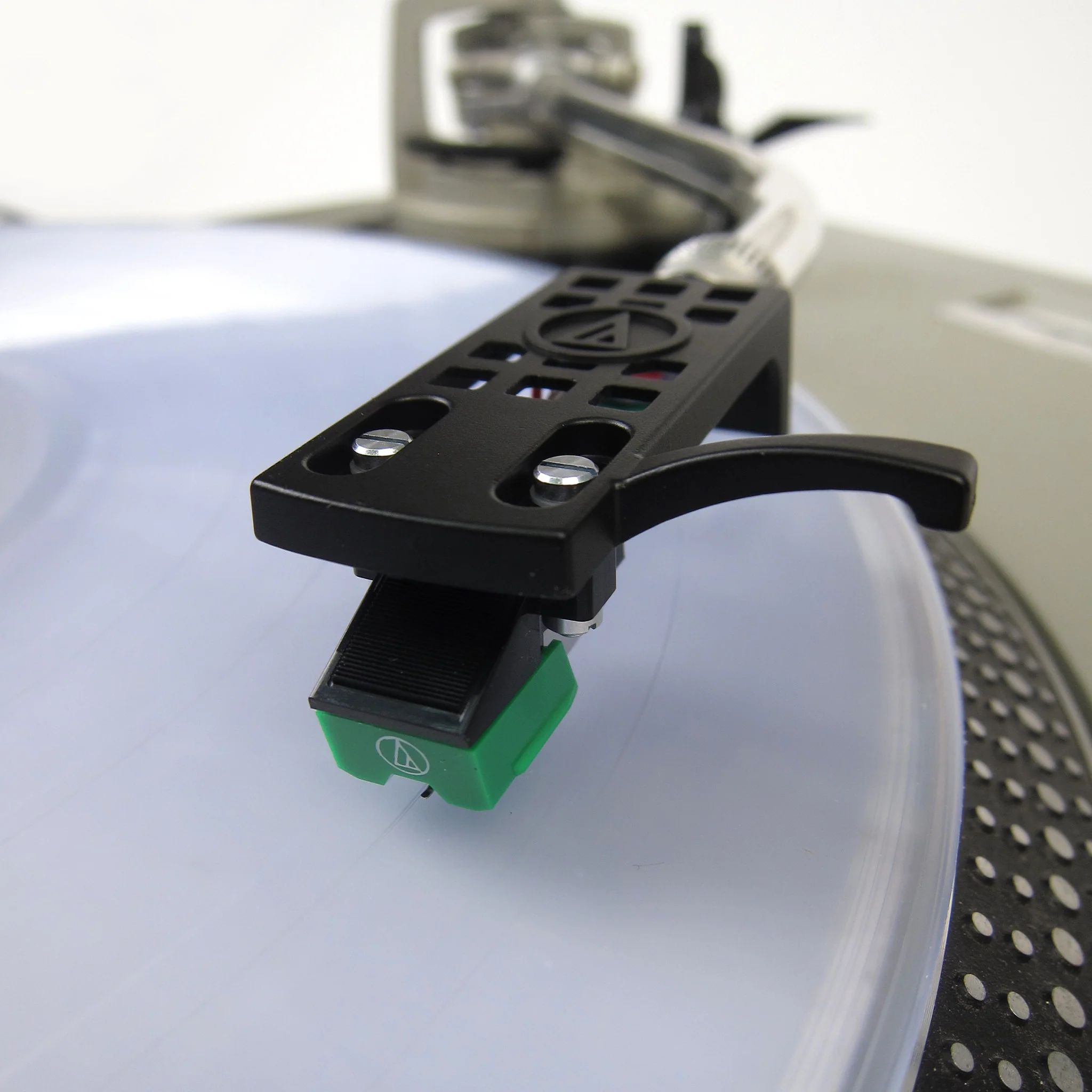 Audio-Technica: AT95E Cartridge Mounted on AT-HS10BK Headshell - Image 2