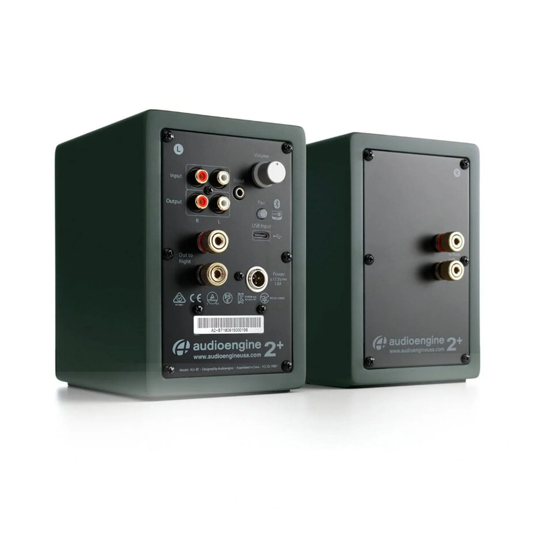 Audioengine: A2+ Wireless Powered Speakers w/Bluetooth - Matte Green - Image 3
