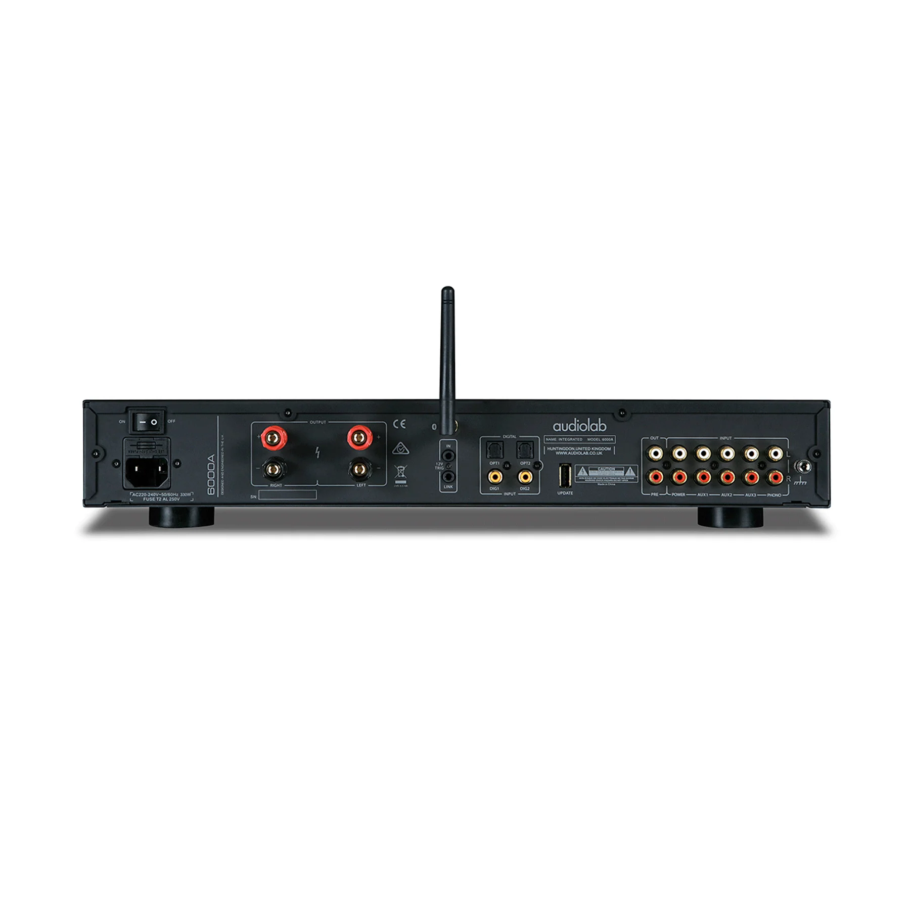 Audiolab: 6000A Integrated Amplifier - Black - Image 2