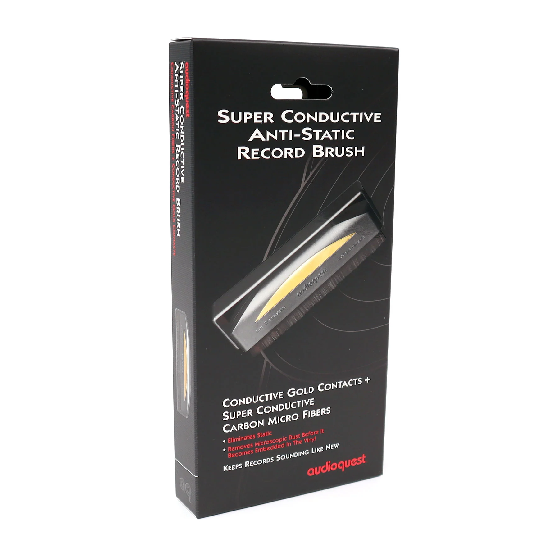 Audioquest: Anti-Static Record Brush - Gold - Image 4