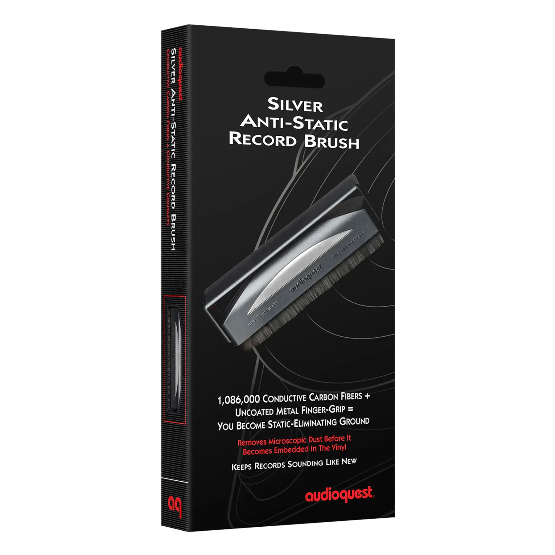 Audioquest: Anti-Static Record Brush - Silver - Image 5
