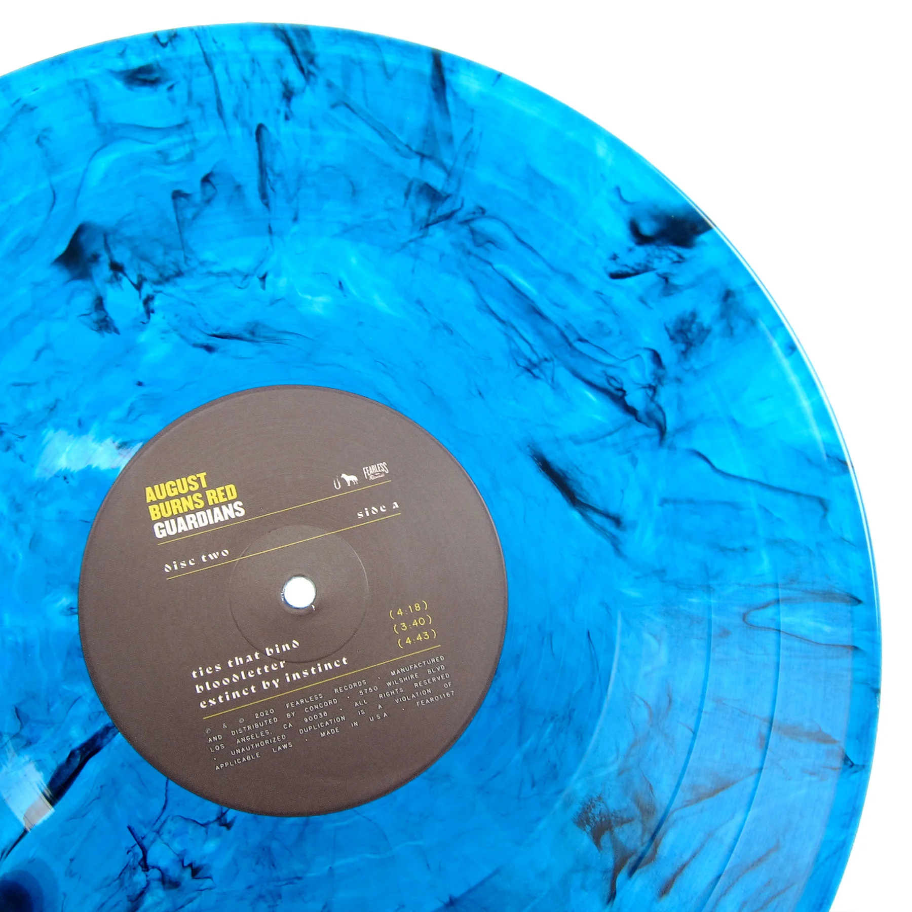 August Burns Red: Guardians (Indie Exclusive Electric Sapphire Colored Vinyl) Vinyl 2LP - Image 2
