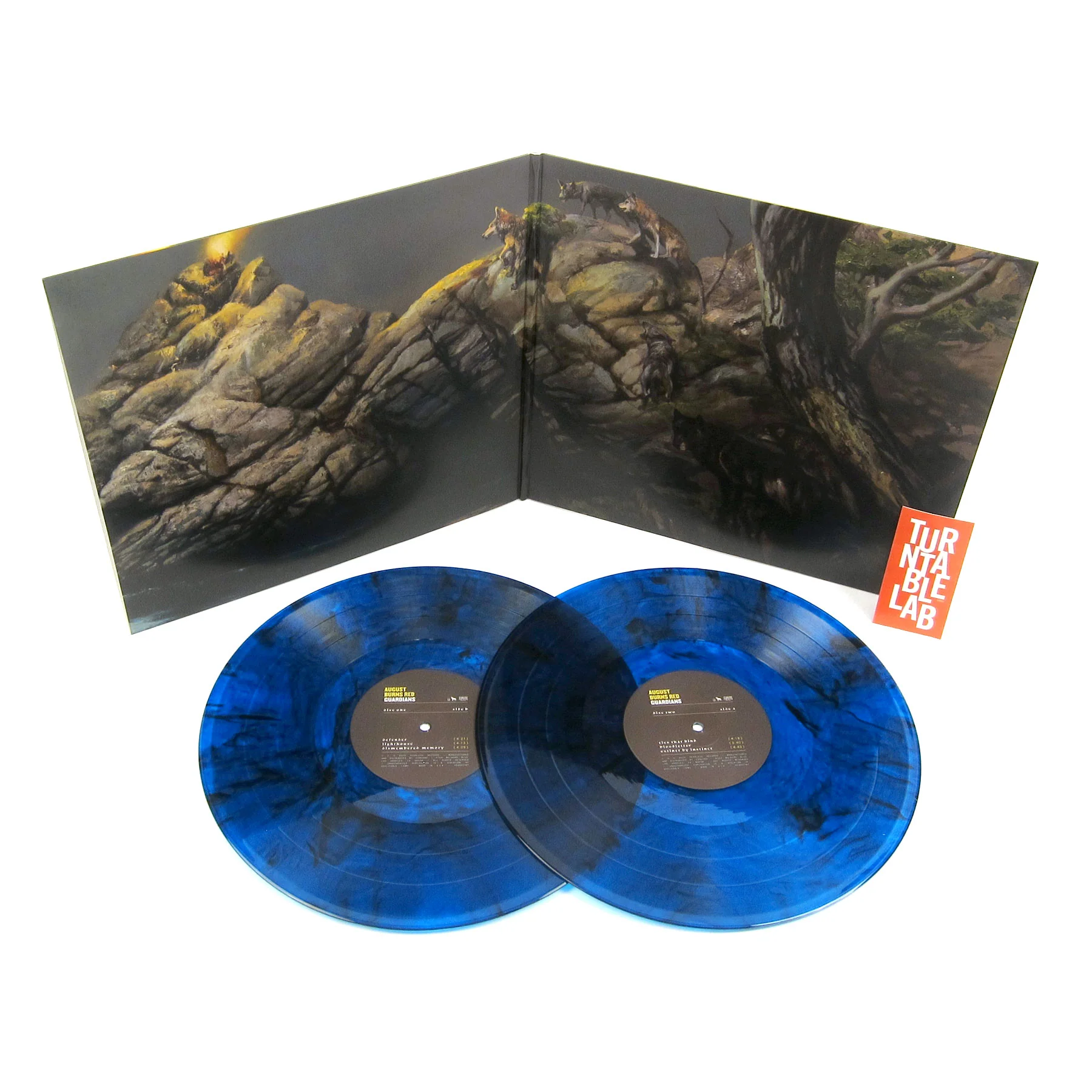 August Burns Red: Guardians (Indie Exclusive Electric Sapphire Colored Vinyl) Vinyl 2LP - Image 3
