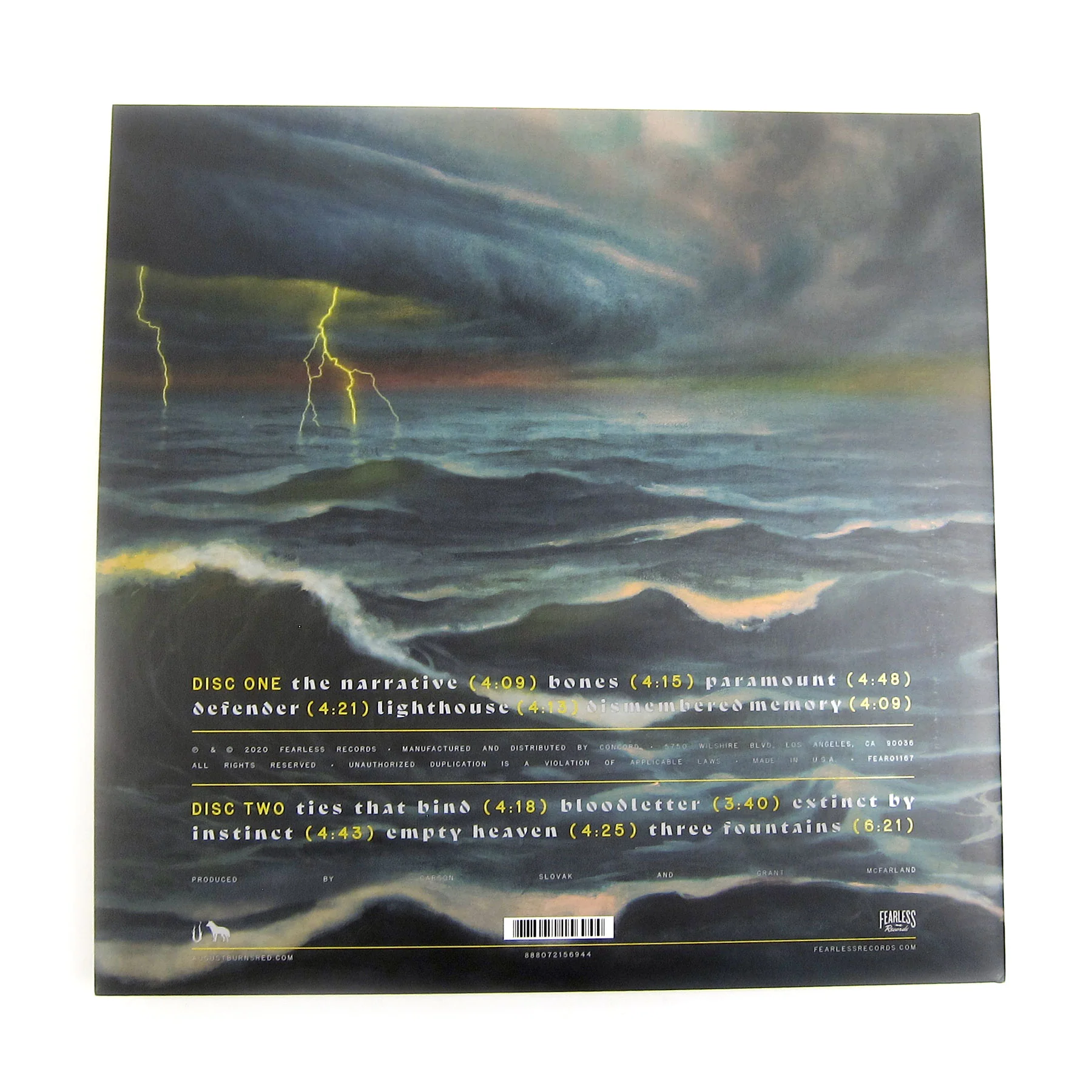 August Burns Red: Guardians (Indie Exclusive Electric Sapphire Colored Vinyl) Vinyl 2LP - Image 6