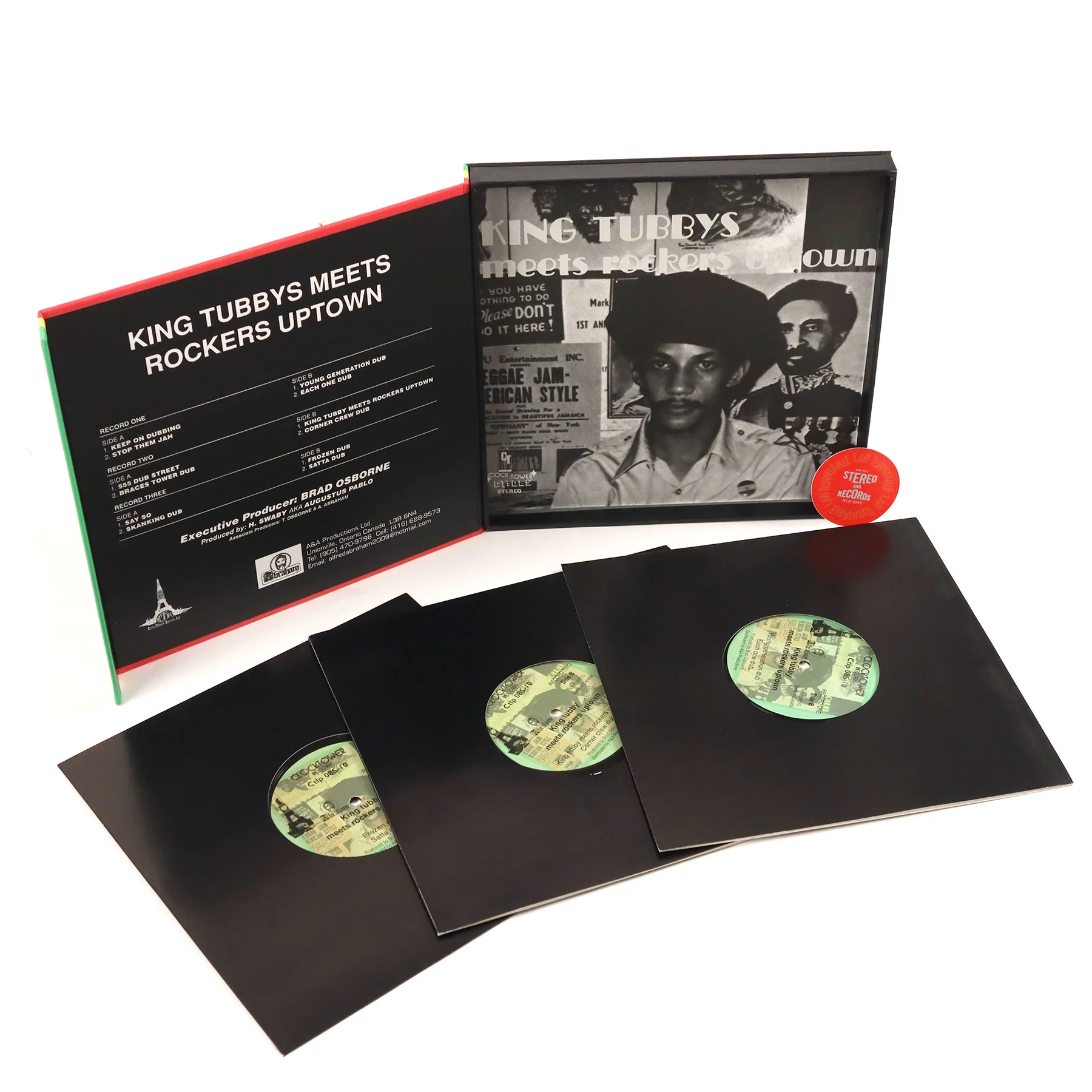 Augustus Pablo: King Tubbys Meets Rockers Uptown Vinyl 3x10" Boxset - Image 2