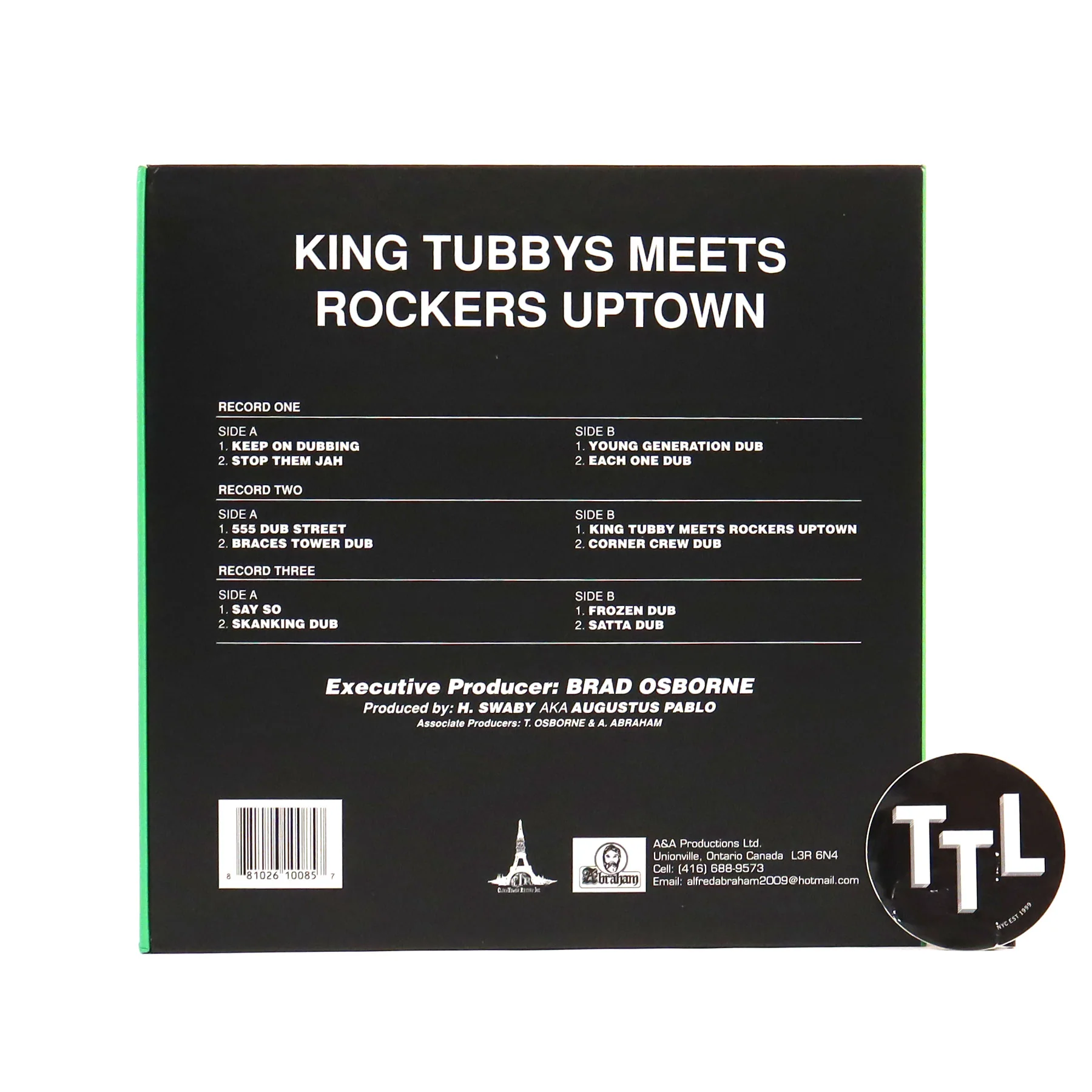 Augustus Pablo: King Tubbys Meets Rockers Uptown Vinyl 3x10" Boxset - Image 3