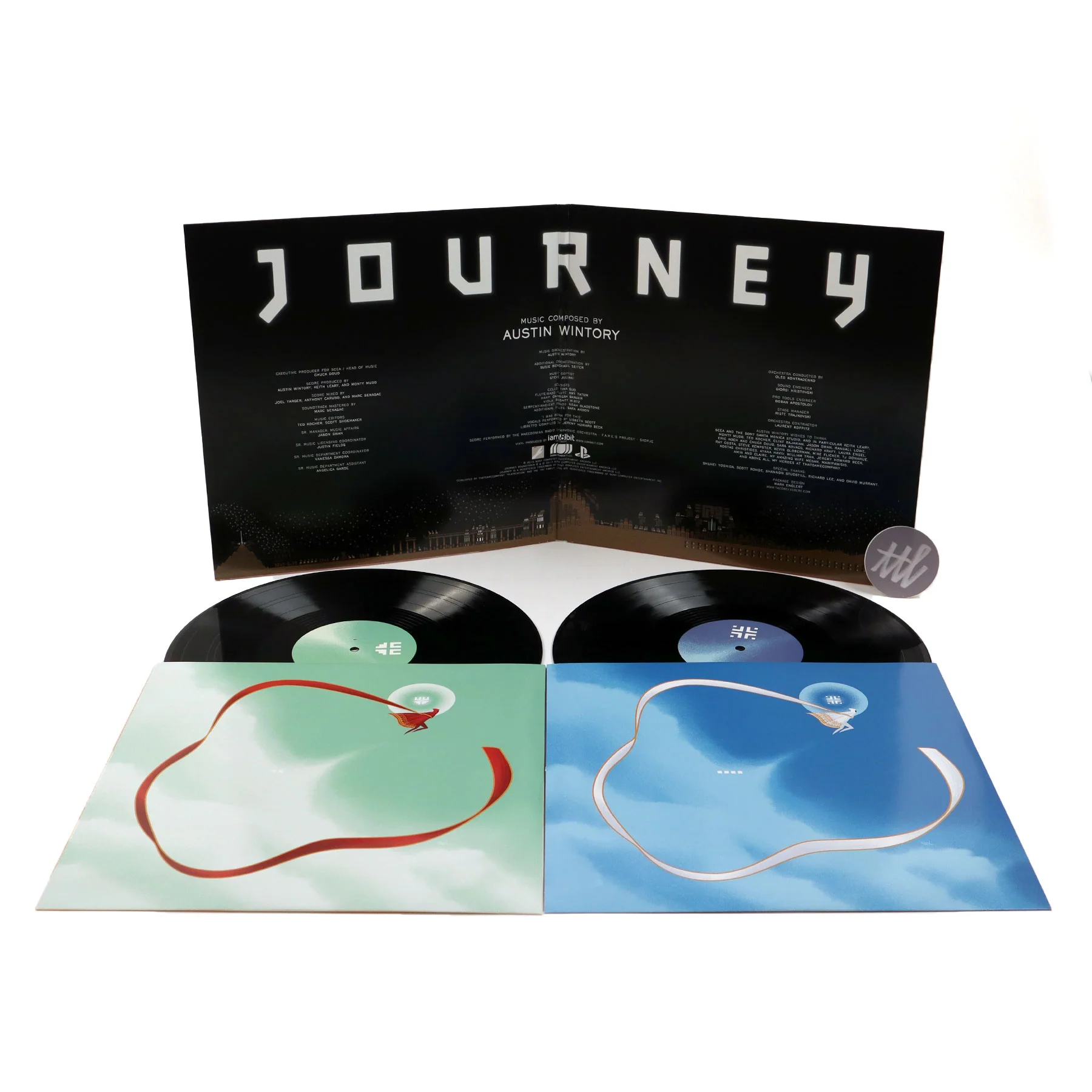 Austin Wintory: Journey Soundtrack - 10th Anniversary Edition Vinyl 2LP - Image 2