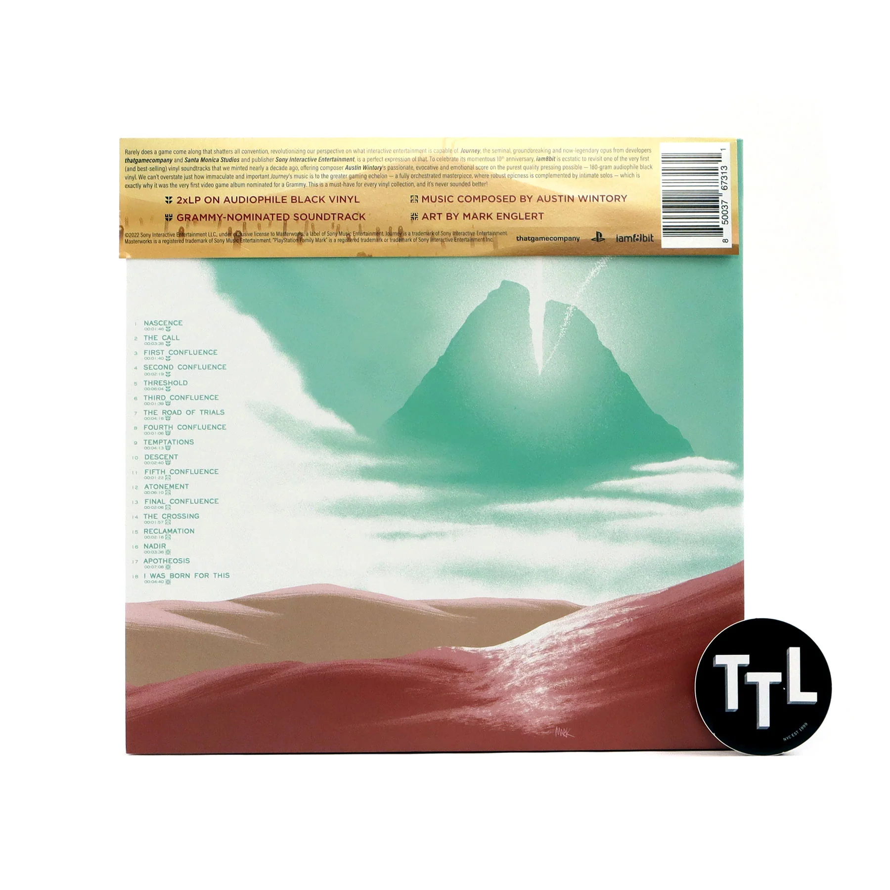 Austin Wintory: Journey Soundtrack - 10th Anniversary Edition Vinyl 2LP - Image 3