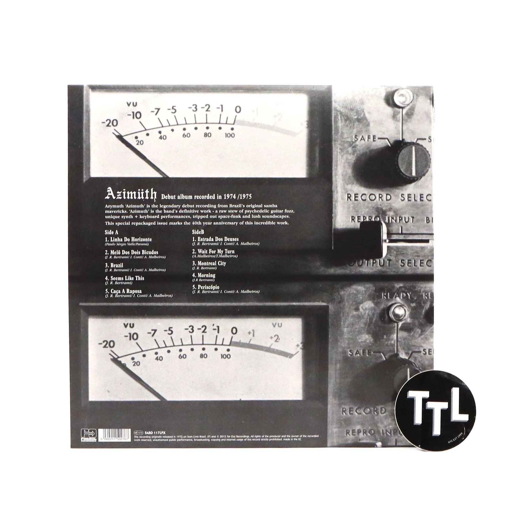 Azymuth: Azimuth Vinyl LP - Image 3