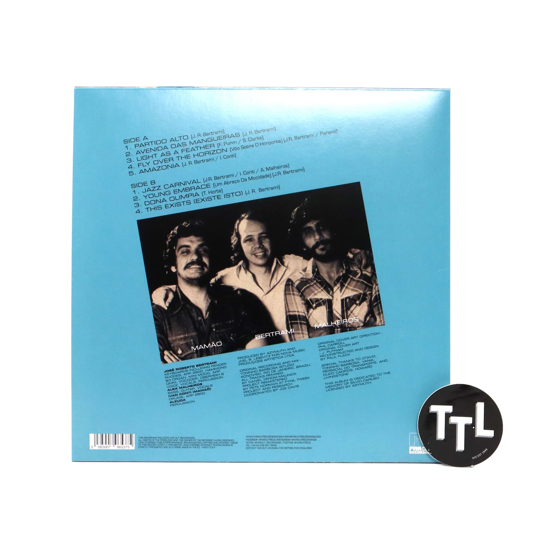 Azymuth: Light As A Feather (180g) Vinyl LP - Image 2