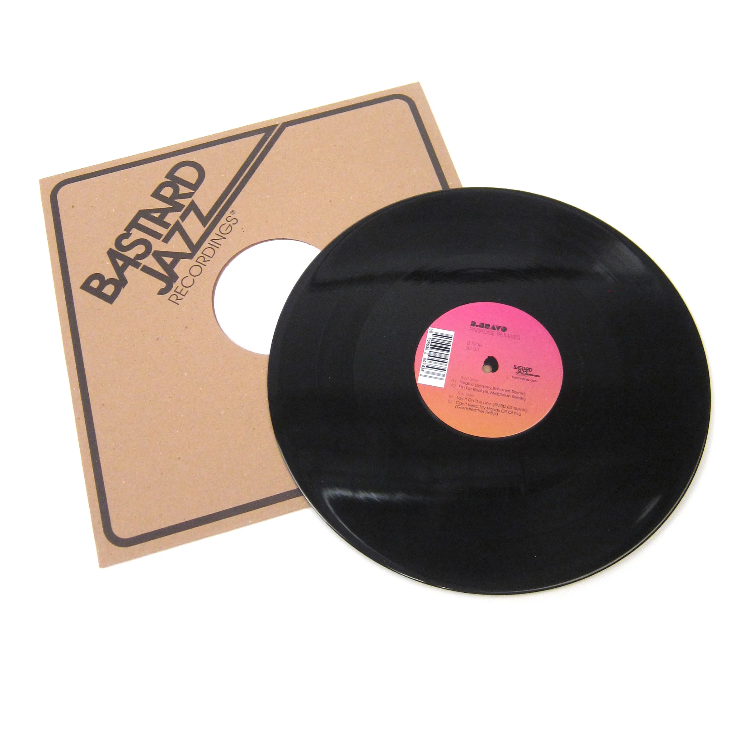B. Bravo: Paradise Remixes Vinyl 12" - Image 2