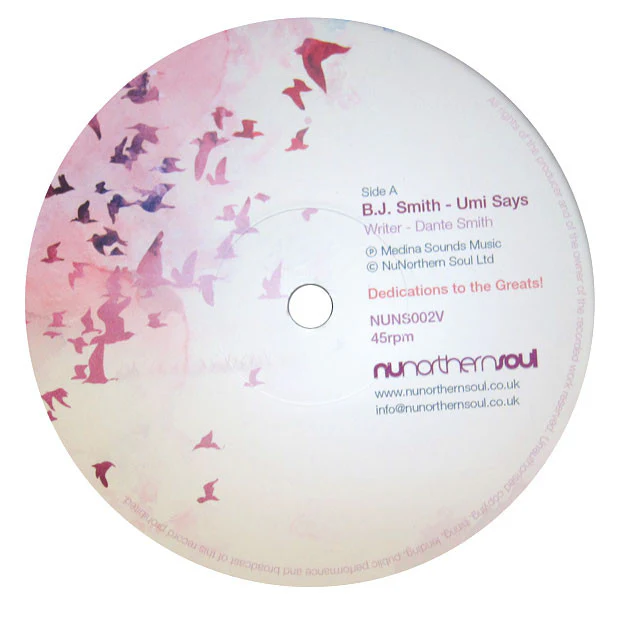 B.J. Smith: Dedications to the Greats (Mos Def, Pharcyde) 10" - Image 2