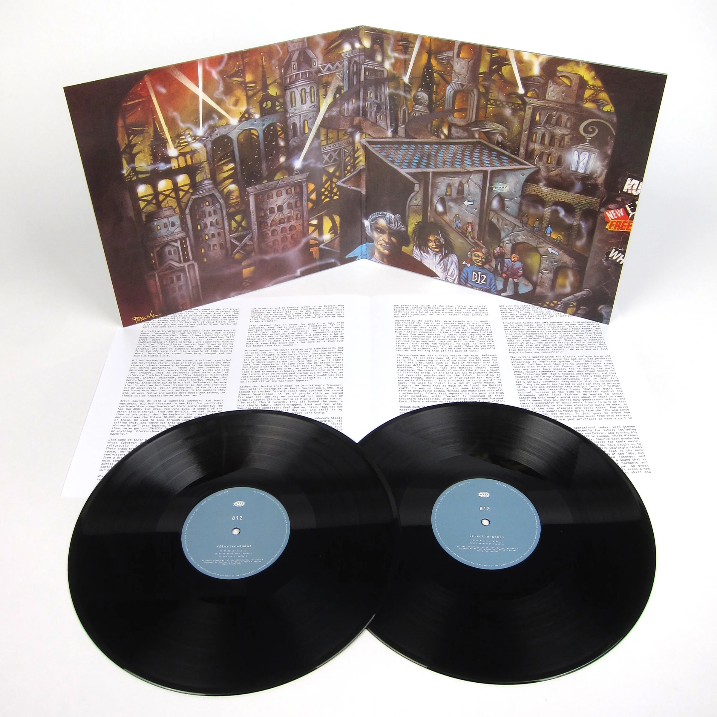 B12: Electro-Soma Vinyl 2LP - Image 2