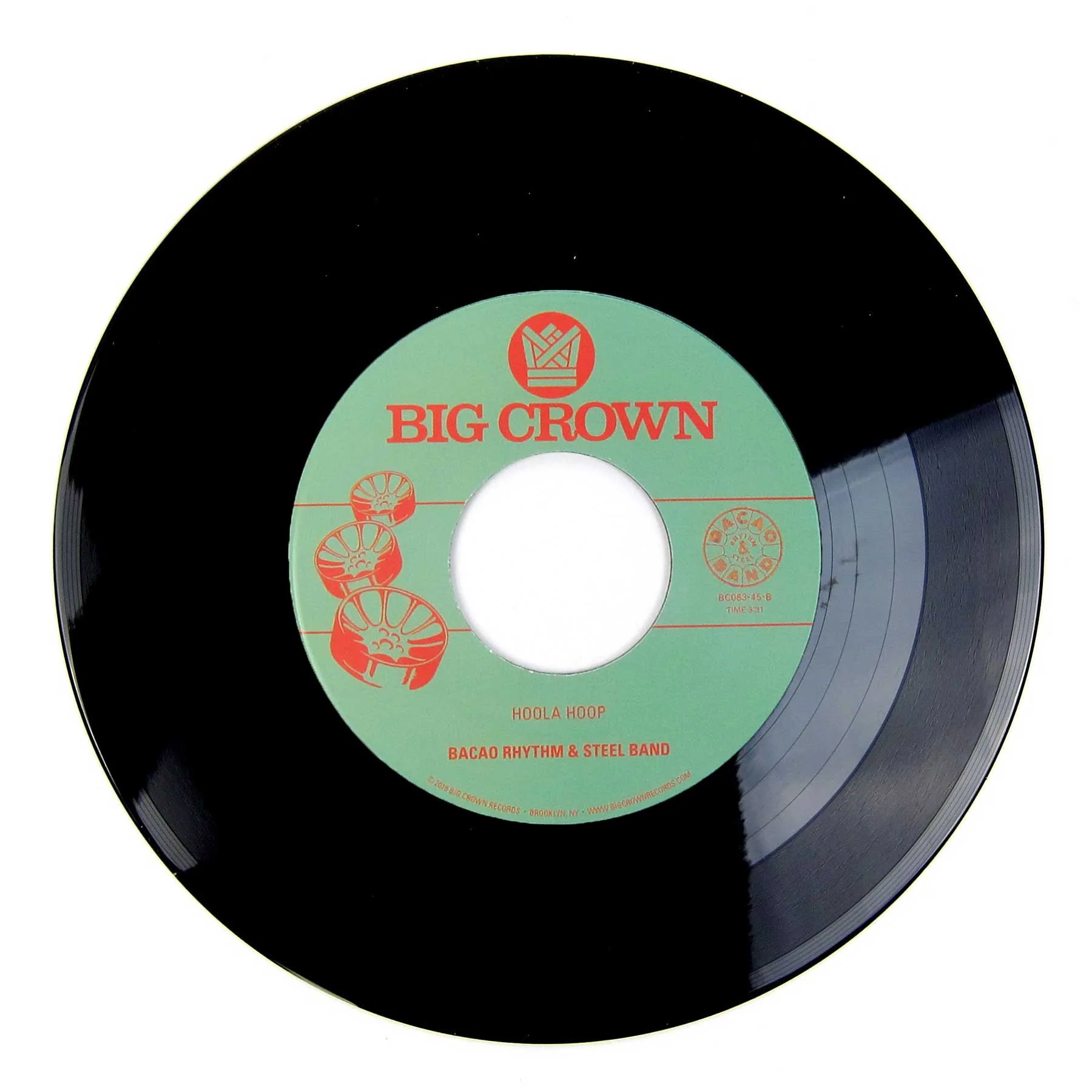 Bacao Rhythm & Steel Band: 1 Thing / Hoola Hoop Vinyl 7" - Image 2