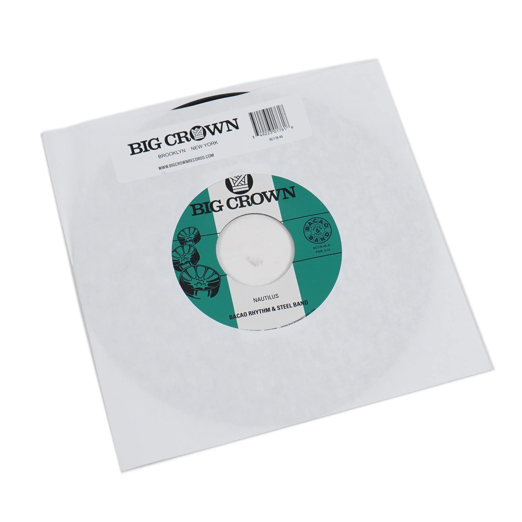 Bacao Rhythm & Steel Band: Nautilus / Maria Tambien Vinyl 7" - Image 2